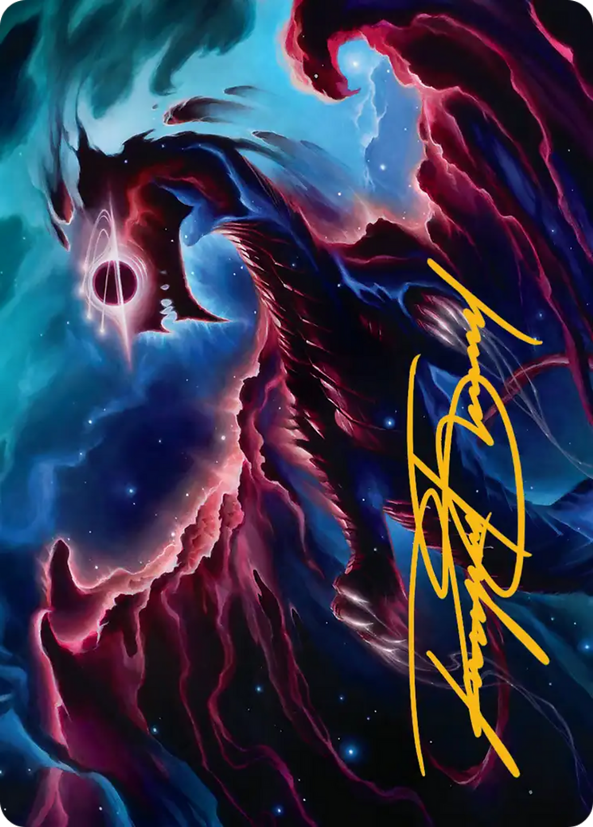 Nova Hellkite — Edge of Eternities Art Series — Magic: The Gathering