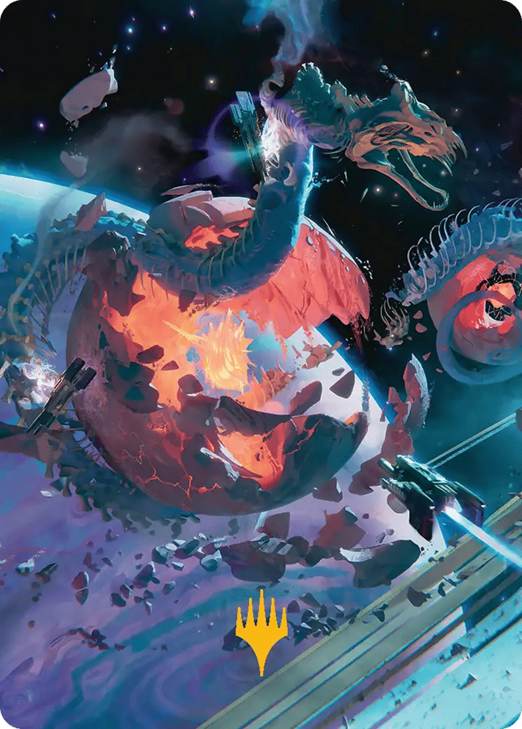 Scavenger Grounds — Edge of Eternities Art Series — Magic: The Gathering