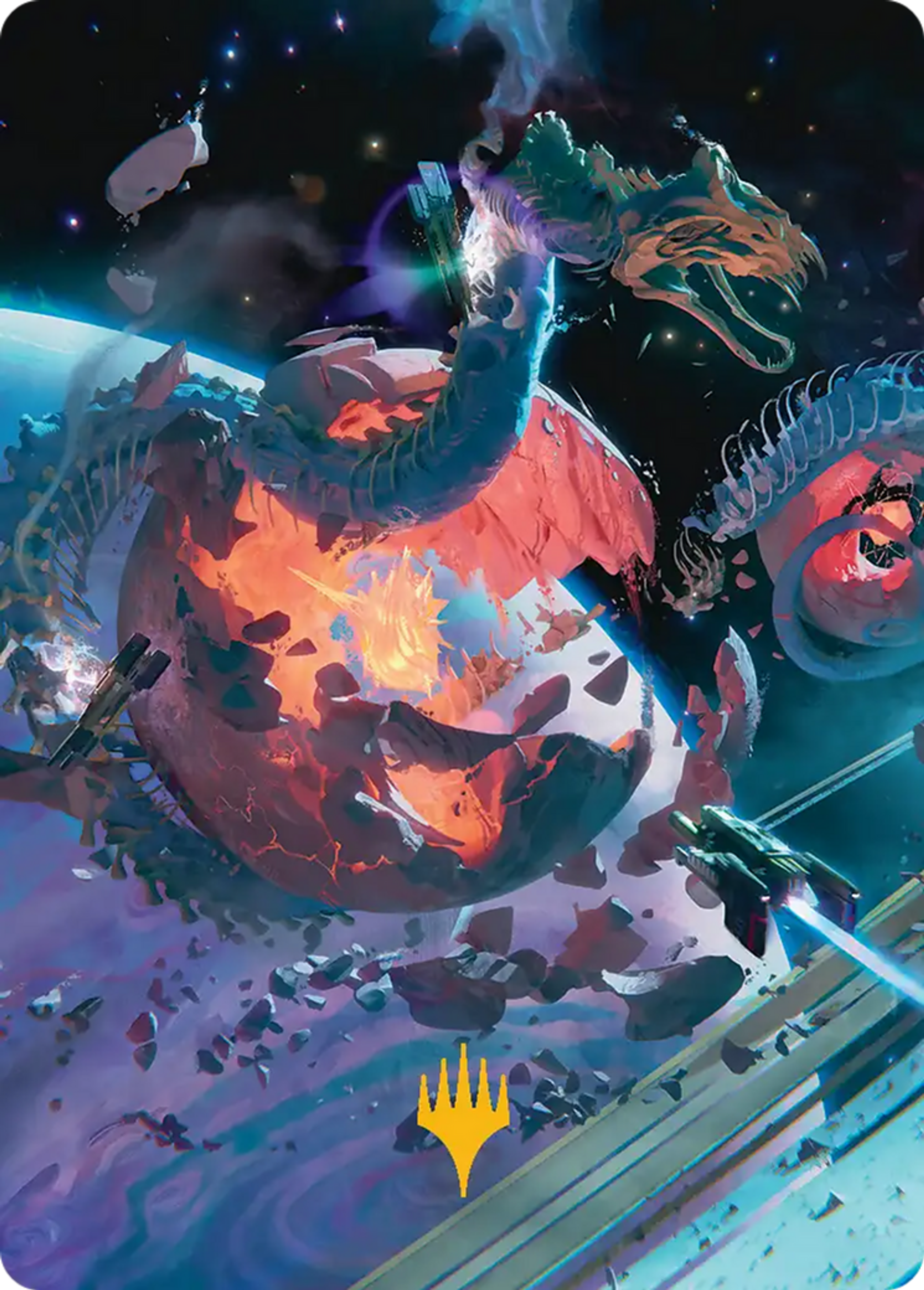 Scavenger Grounds — Edge of Eternities Art Series — Magic: The Gathering