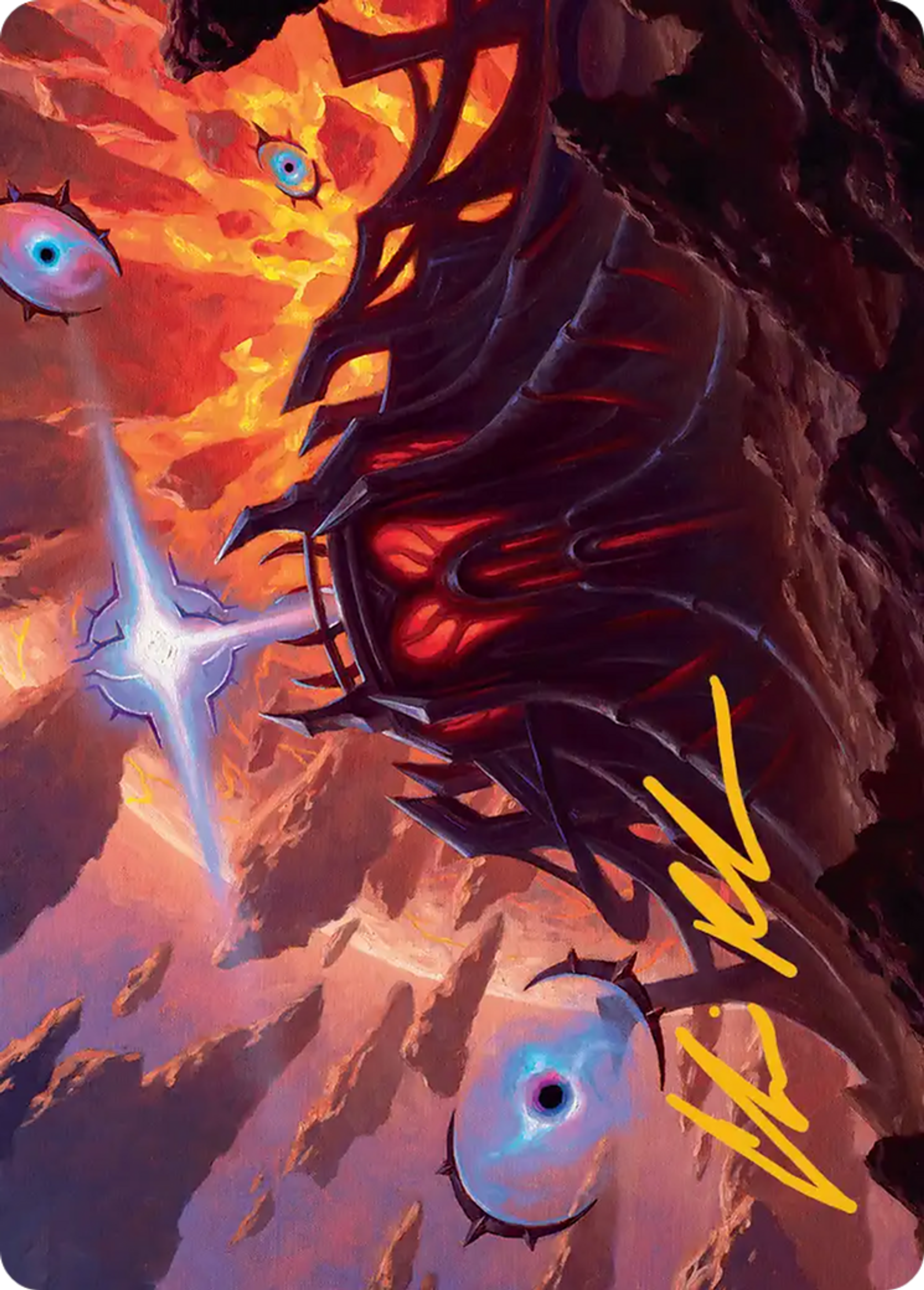 Secluded Starforge — Edge of Eternities Art Series — Magic: The Gathering
