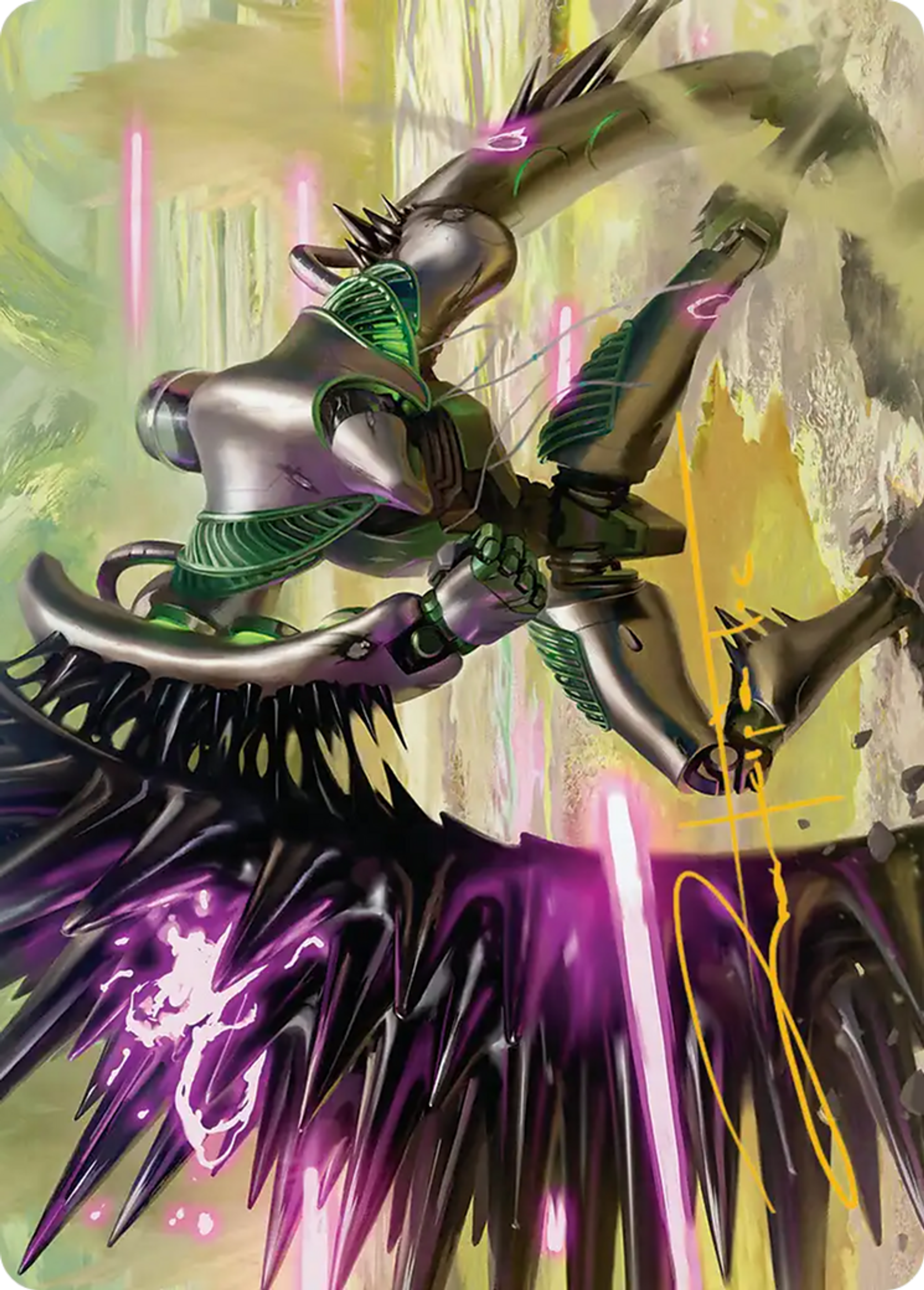 Tapestry Warden — Edge of Eternities Art Series — Magic: The Gathering