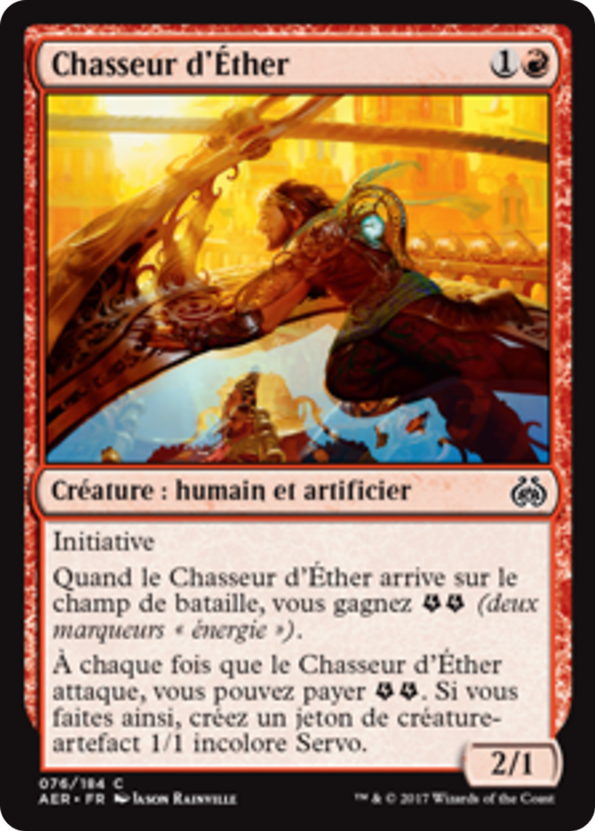 Chasseur d'Éther — Aether Revolt — Magic: The Gathering