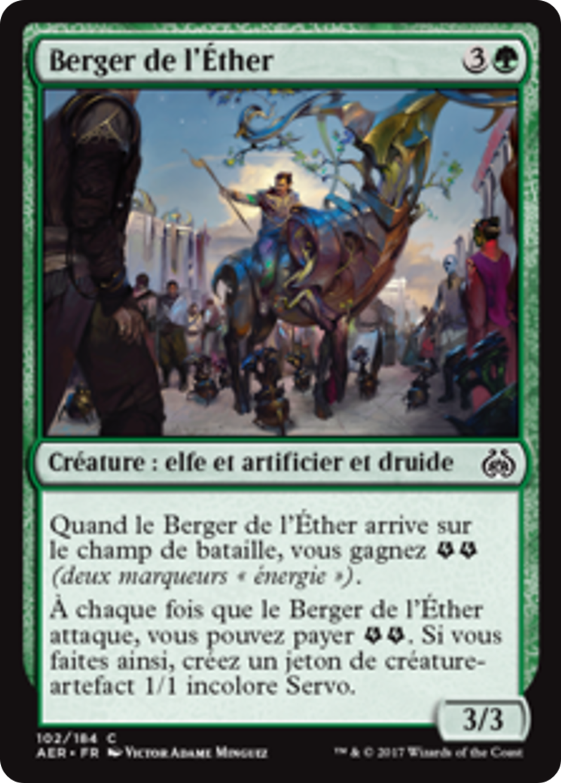 Berger de l'Éther — Aether Revolt — Magic: The Gathering