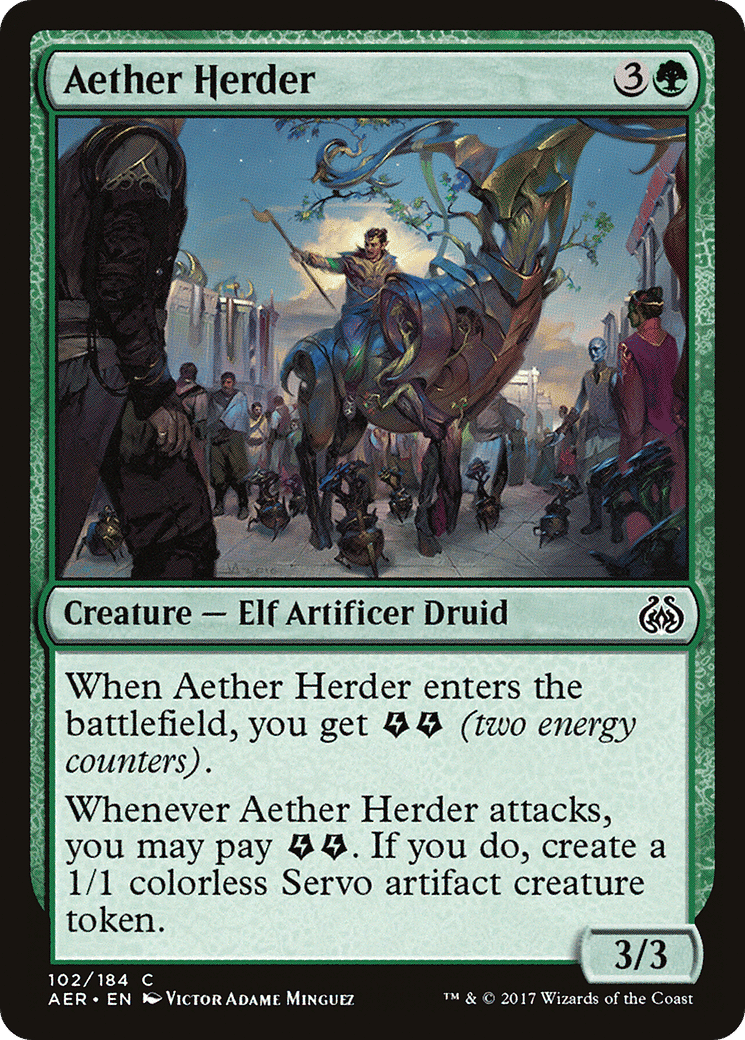 Aether Herder — Aether Revolt — Magic: The Gathering