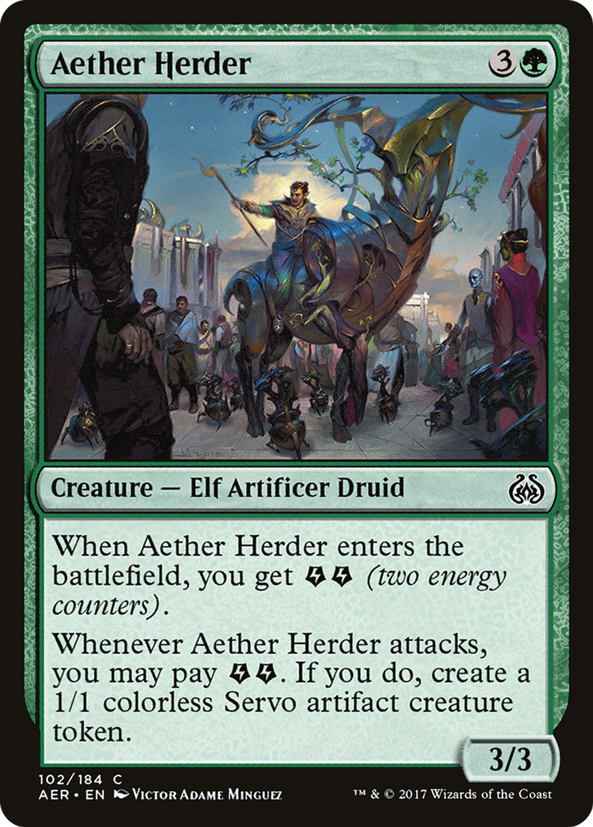 Aether Herder — Aether Revolt — Magic: The Gathering
