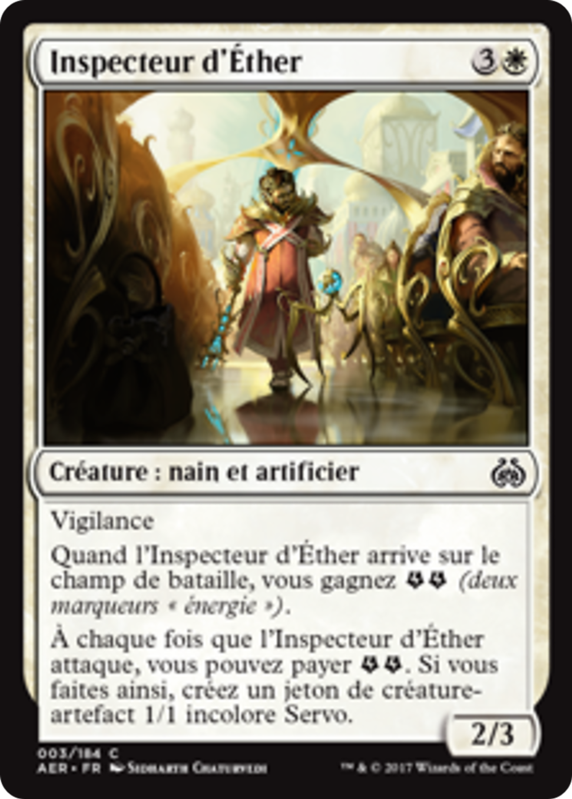 Inspecteur d'Éther — Aether Revolt — Magic: The Gathering