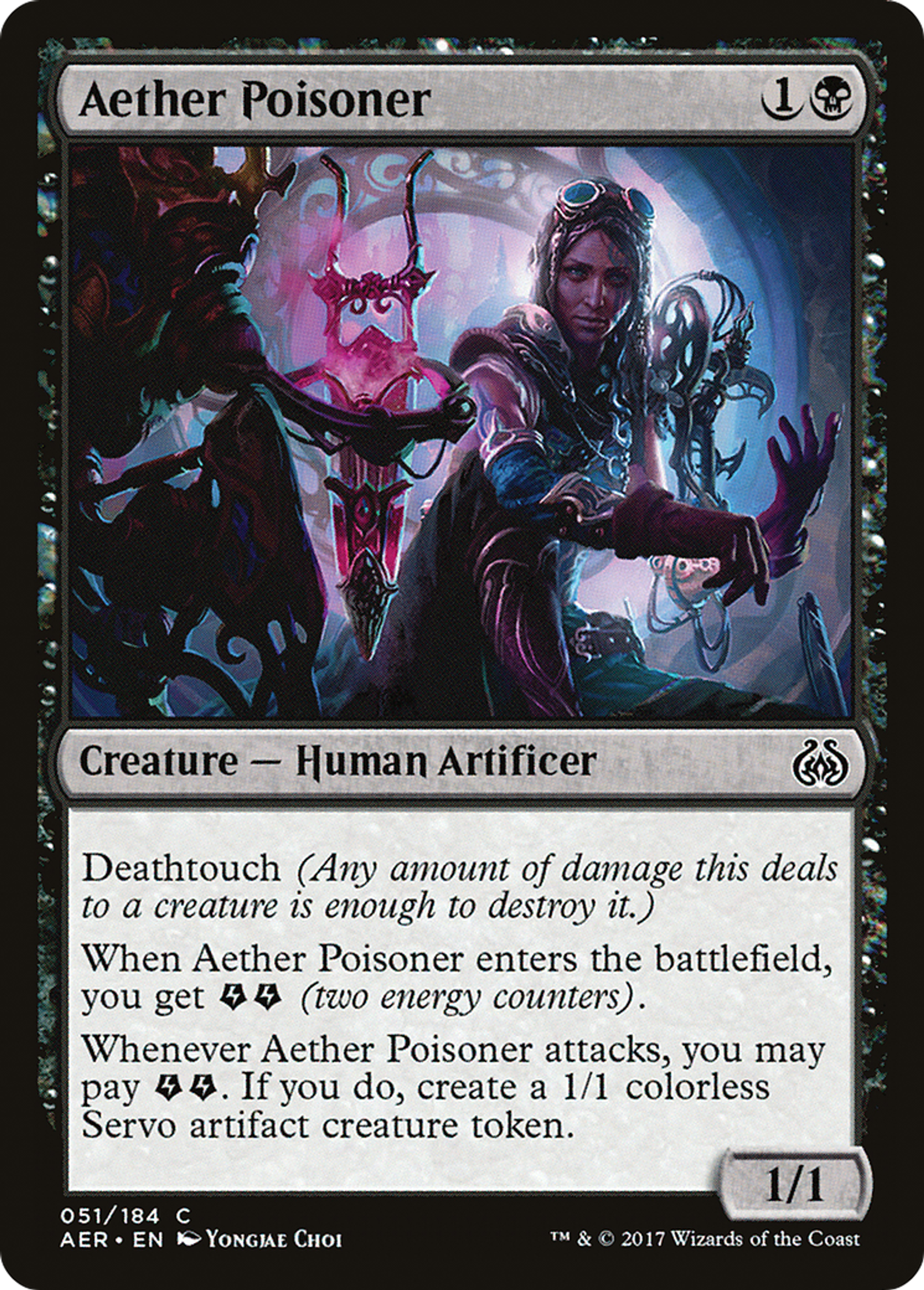 Aether Poisoner — Aether Revolt — Magic: The Gathering