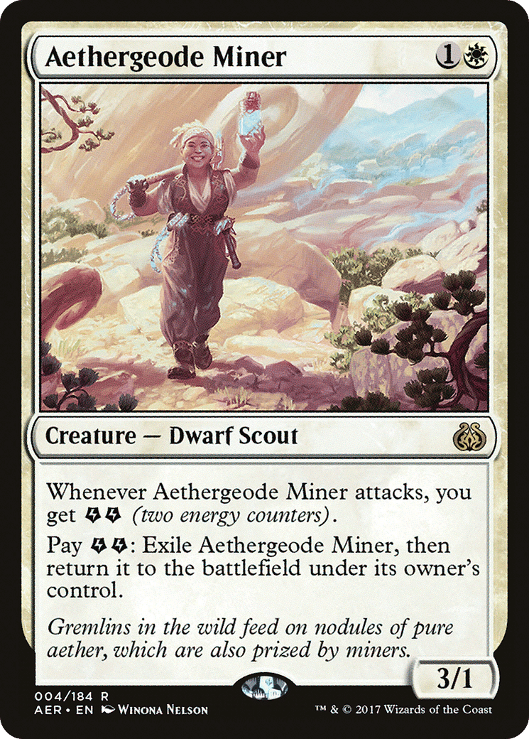Aethergeode Miner — Aether Revolt — Magic: The Gathering