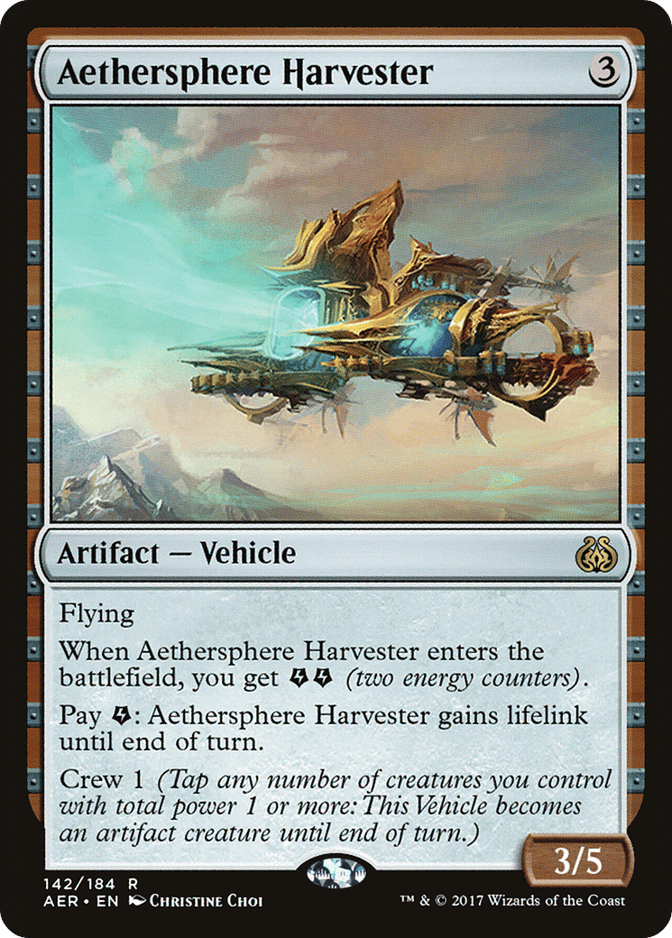 Aethersphere Harvester — Aether Revolt — Magic: The Gathering