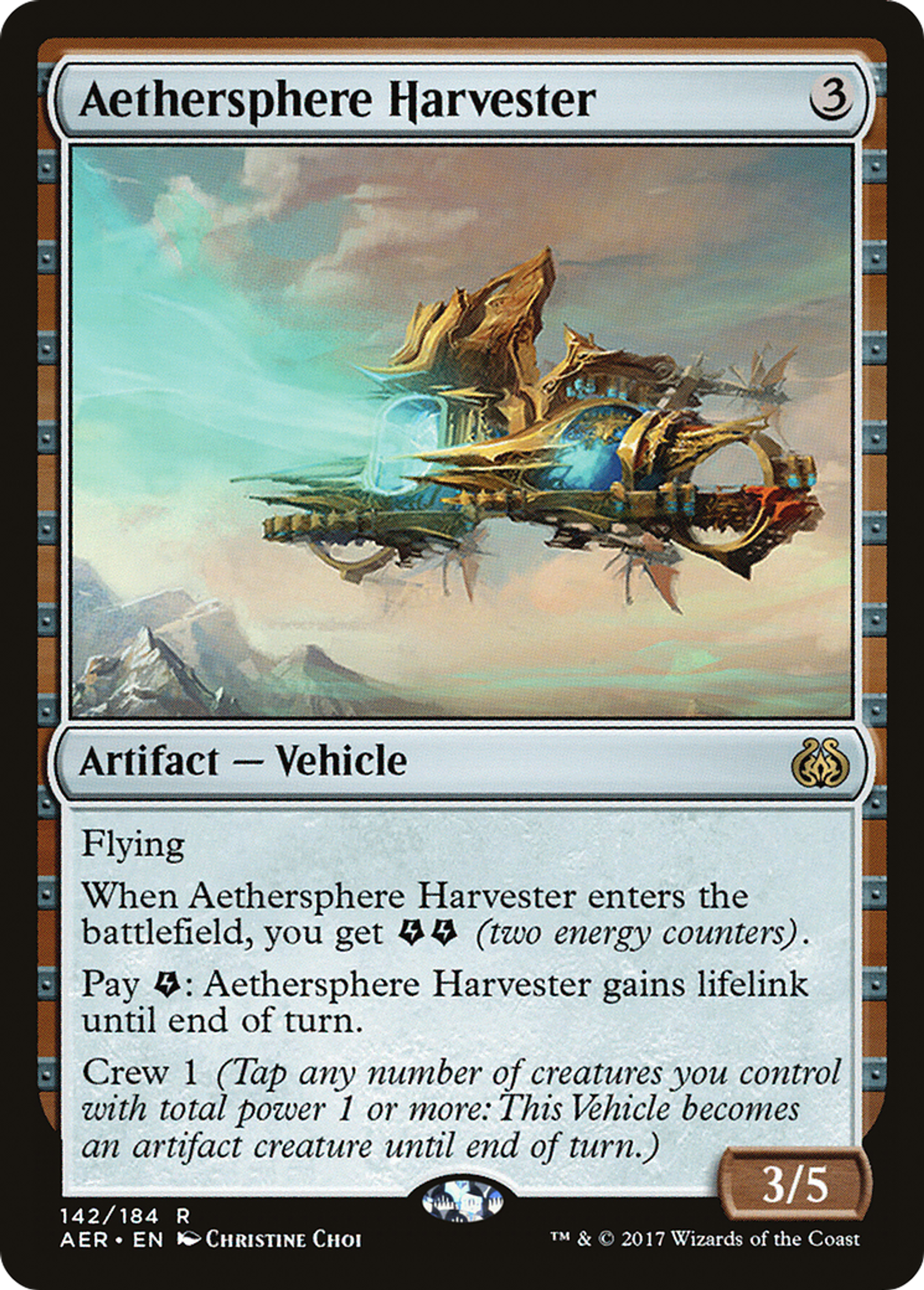 Aethersphere Harvester — Aether Revolt — Magic: The Gathering