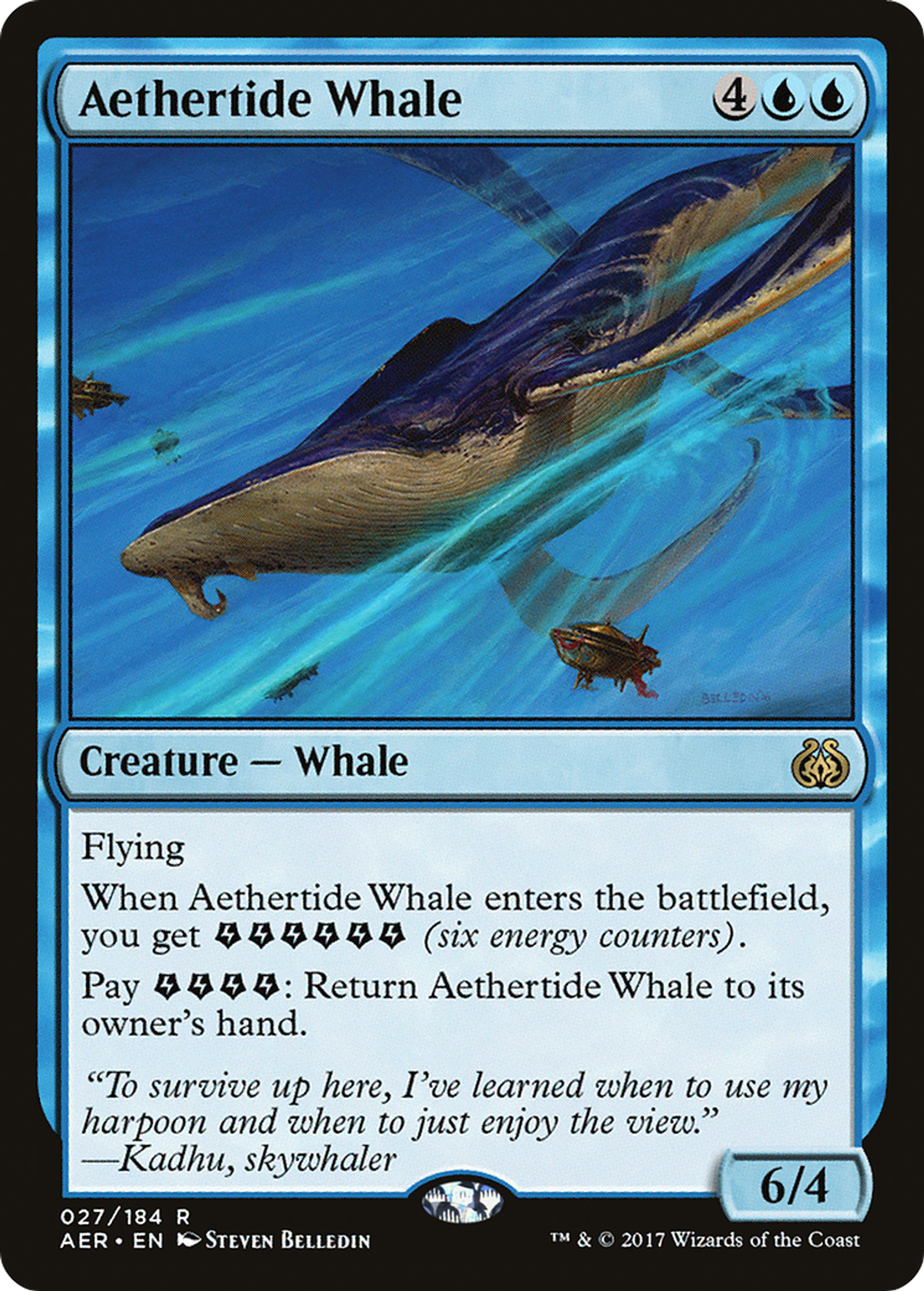 Aethertide Whale — Aether Revolt — Magic: The Gathering