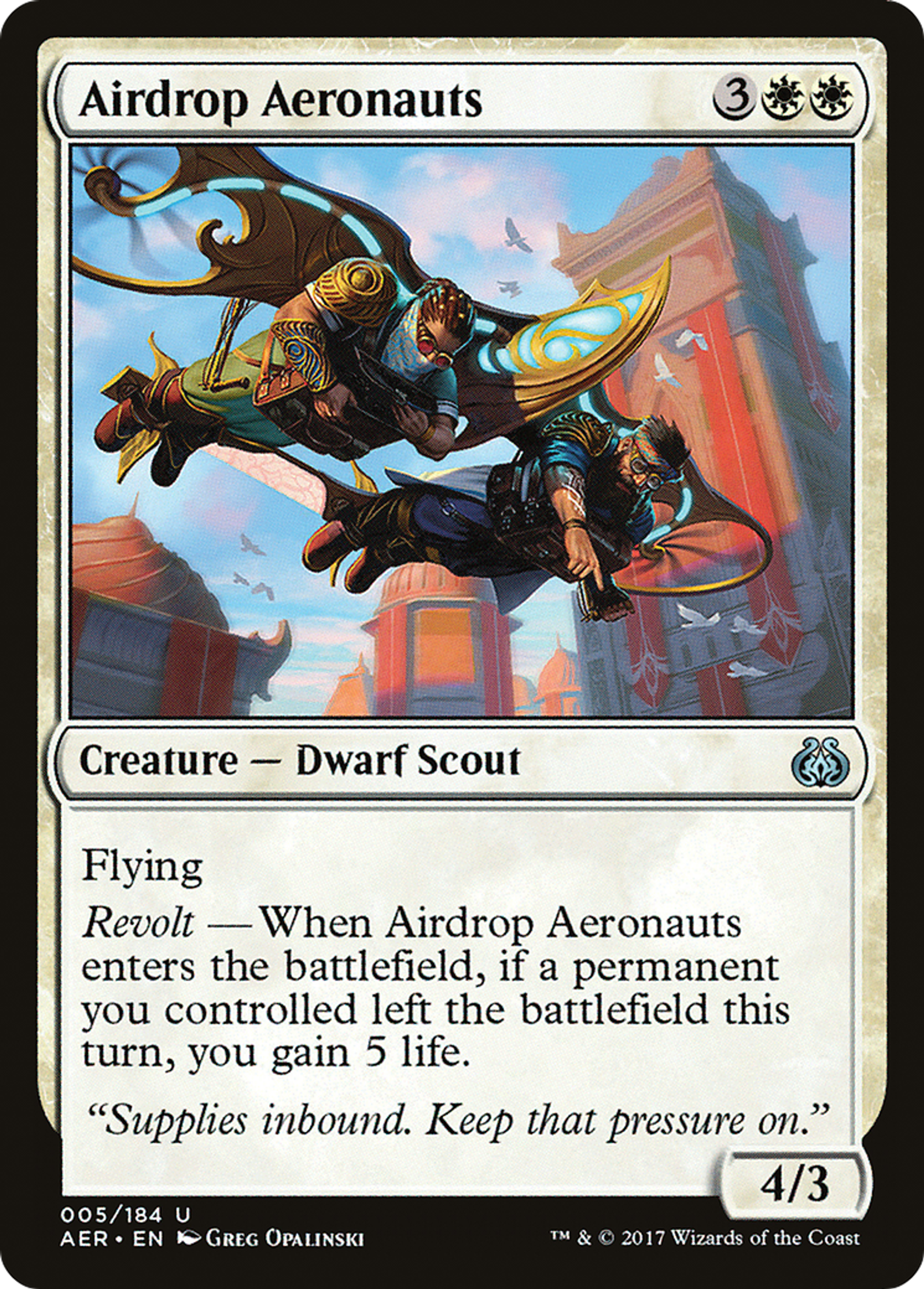 Airdrop Aeronauts — Aether Revolt — Magic: The Gathering
