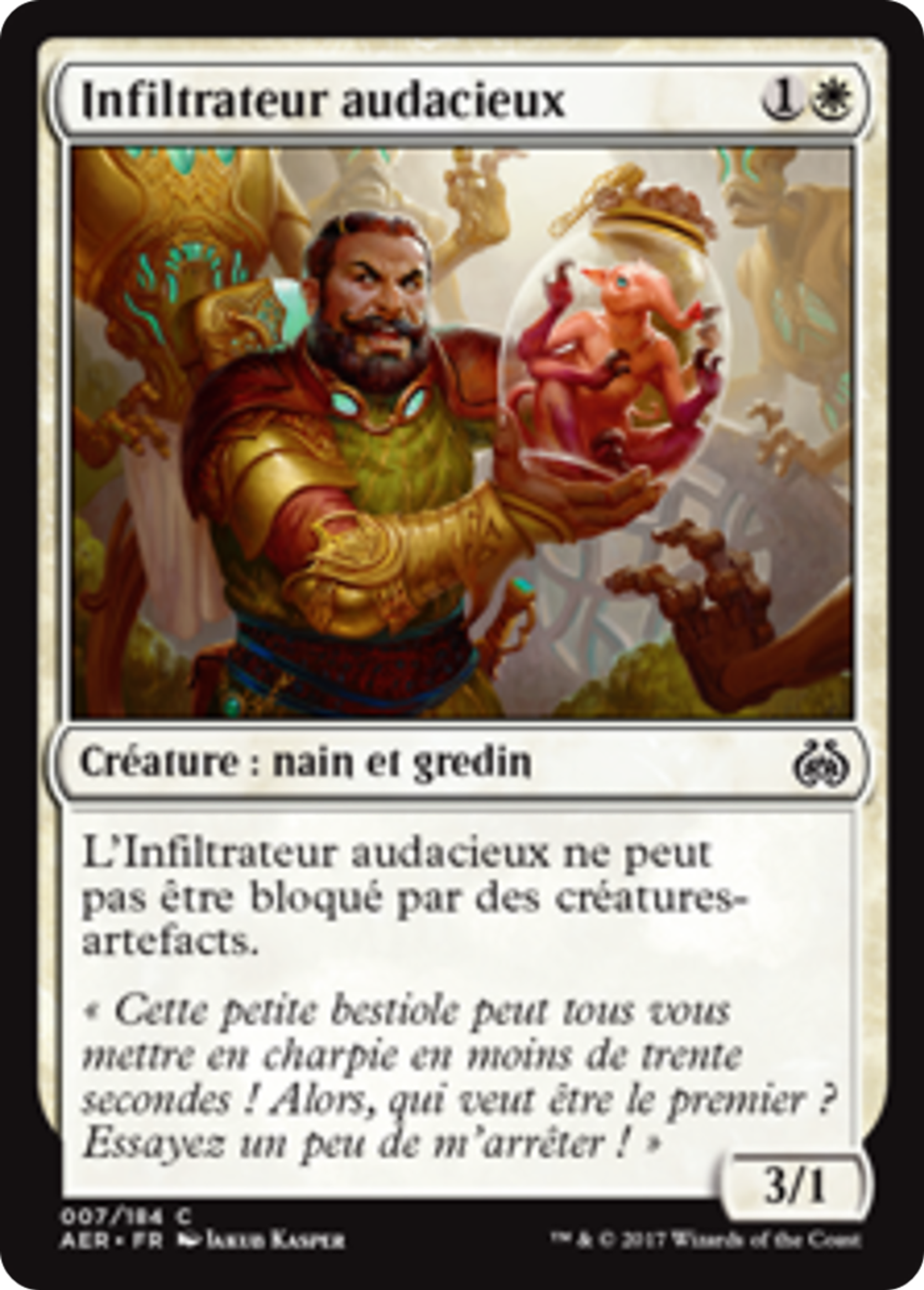 Infiltrateur audacieux — Aether Revolt — Magic: The Gathering