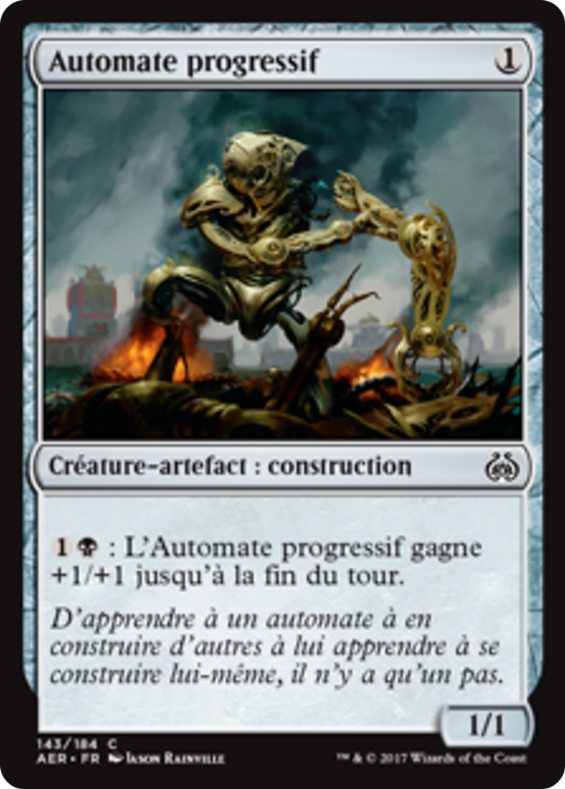 Automate progressif — Aether Revolt — Magic: The Gathering