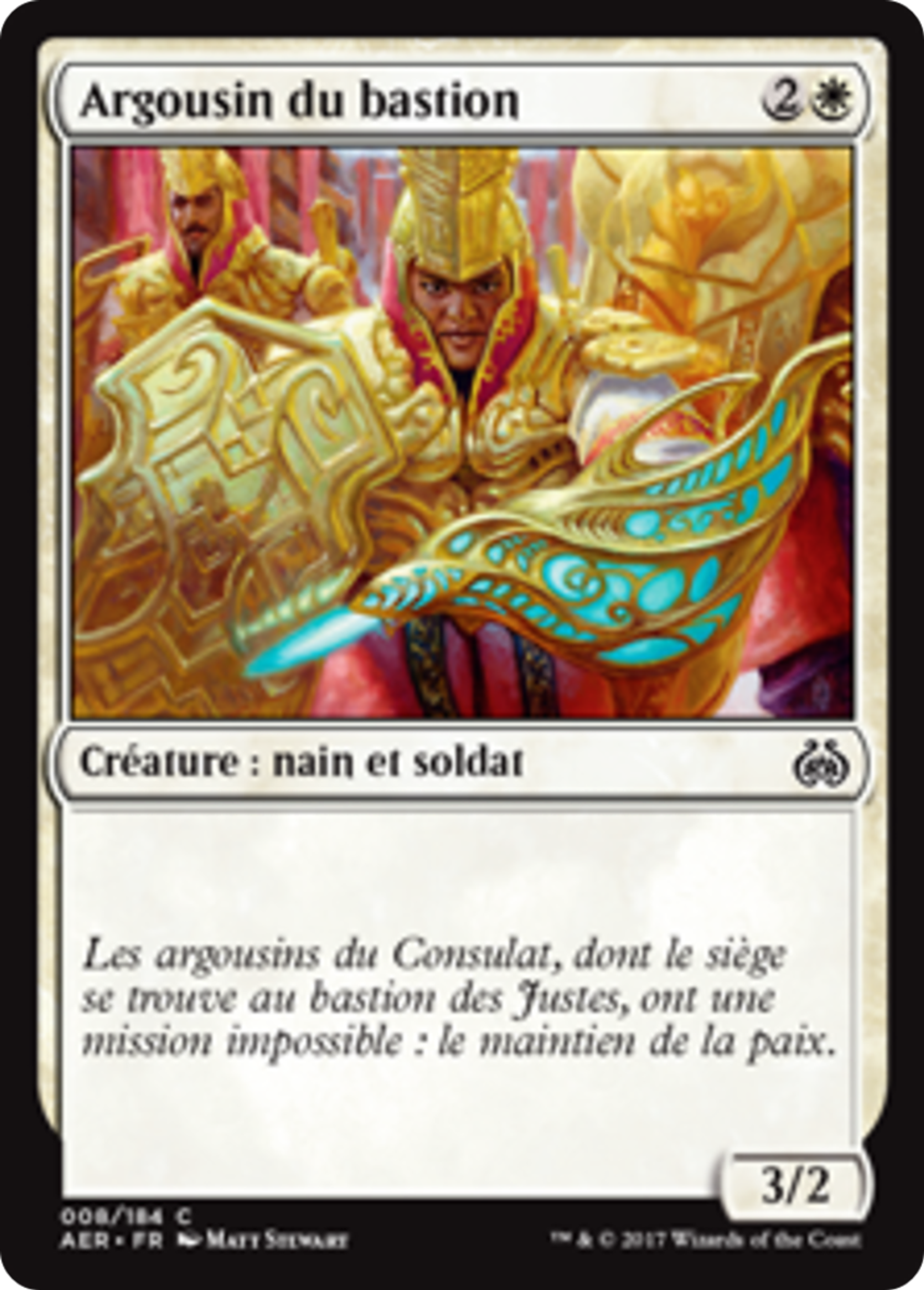 Argousin du bastion — Aether Revolt — Magic: The Gathering