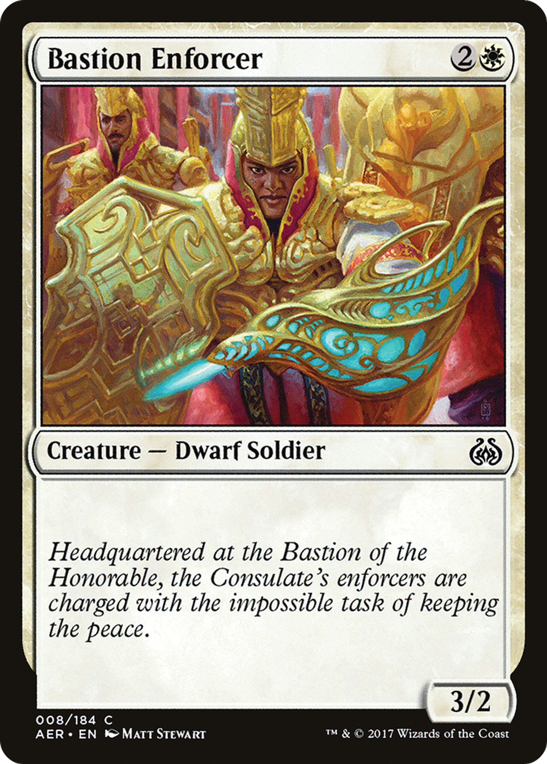 Argousin du bastion — Aether Revolt — Magic: The Gathering