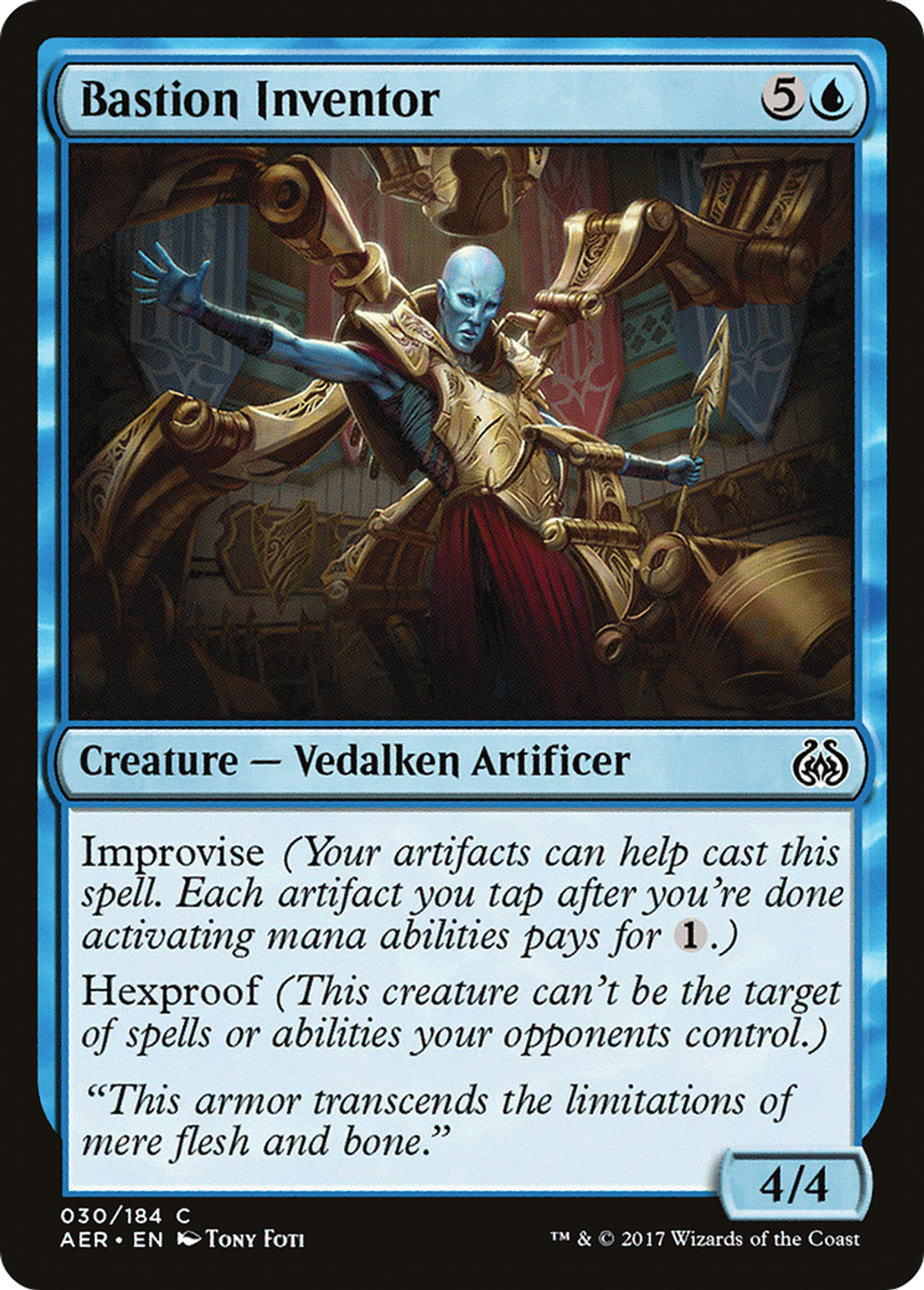 Bastion Inventor — Aether Revolt — Magic: The Gathering