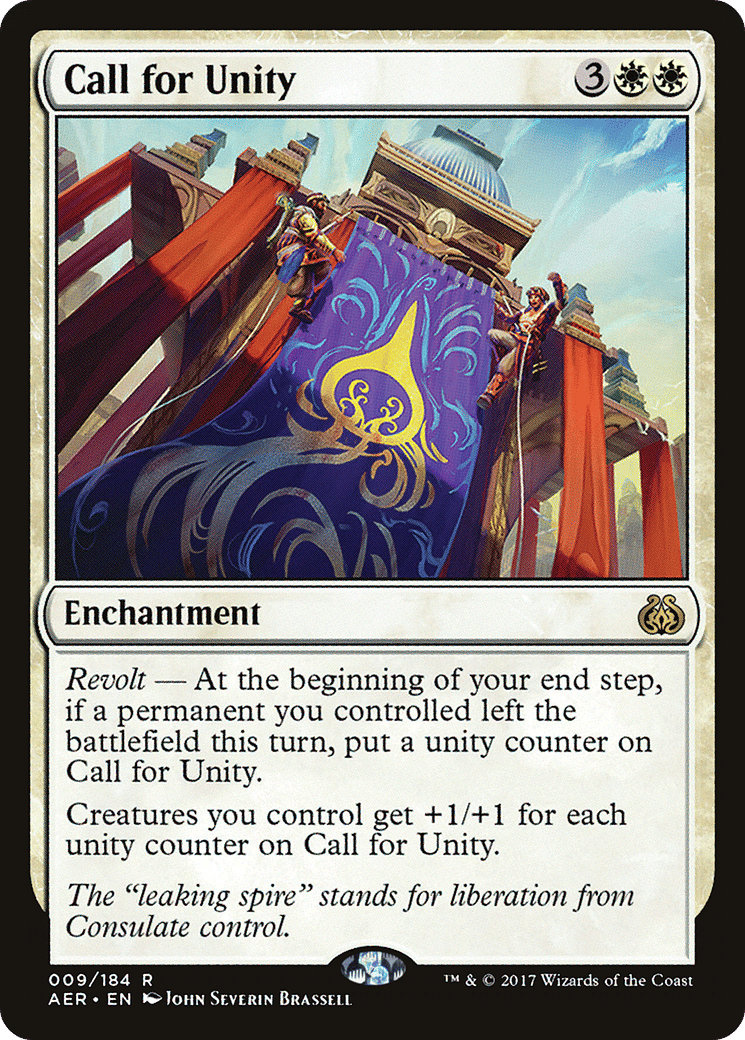 Call for Unity — Aether Revolt — Magic: The Gathering