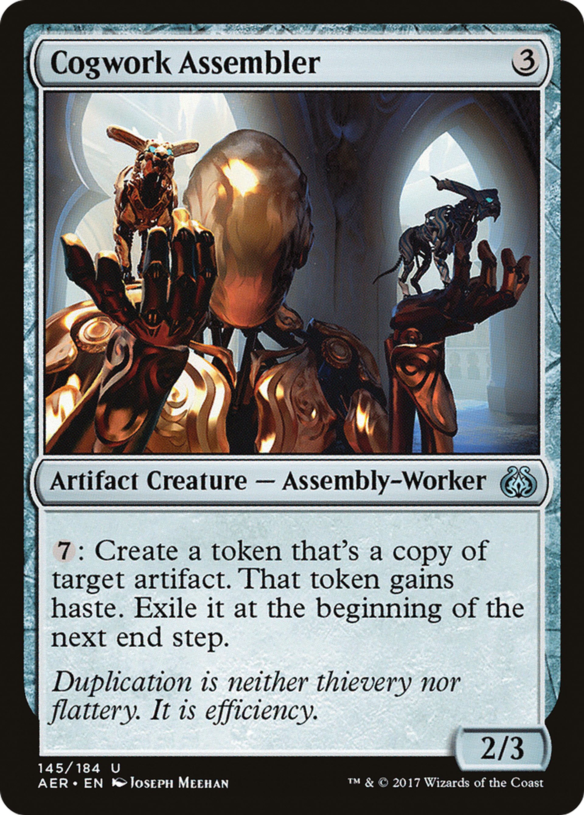 Cogwork Assembler — Aether Revolt — Magic: The Gathering