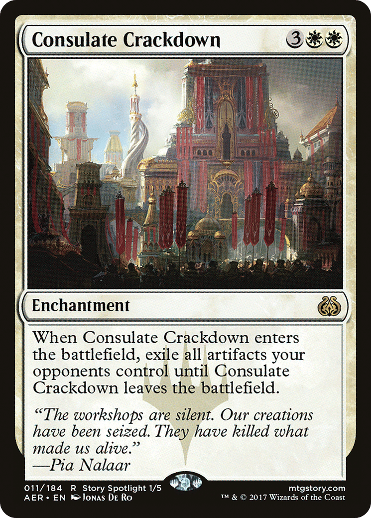 Consulate Crackdown — Aether Revolt — Magic: The Gathering