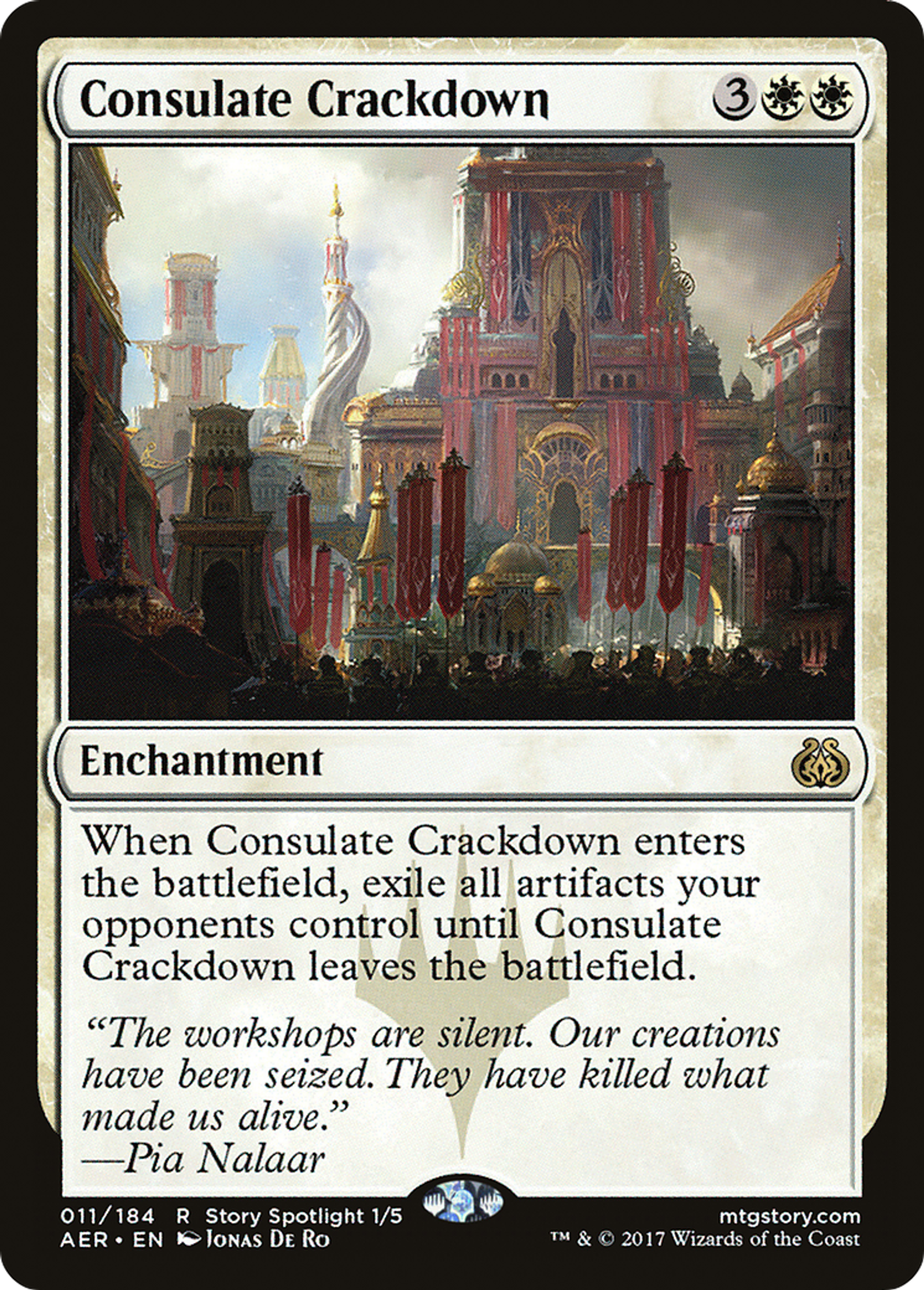 Consulate Crackdown — Aether Revolt — Magic: The Gathering