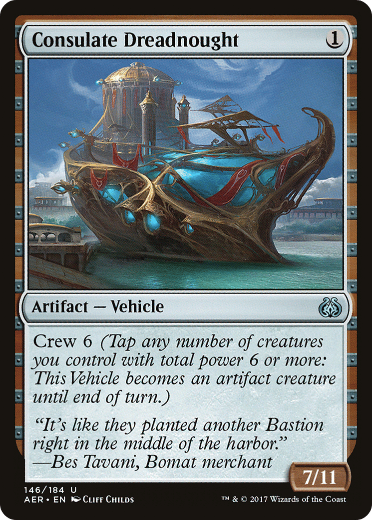 Consulate Dreadnought — Aether Revolt — Magic: The Gathering