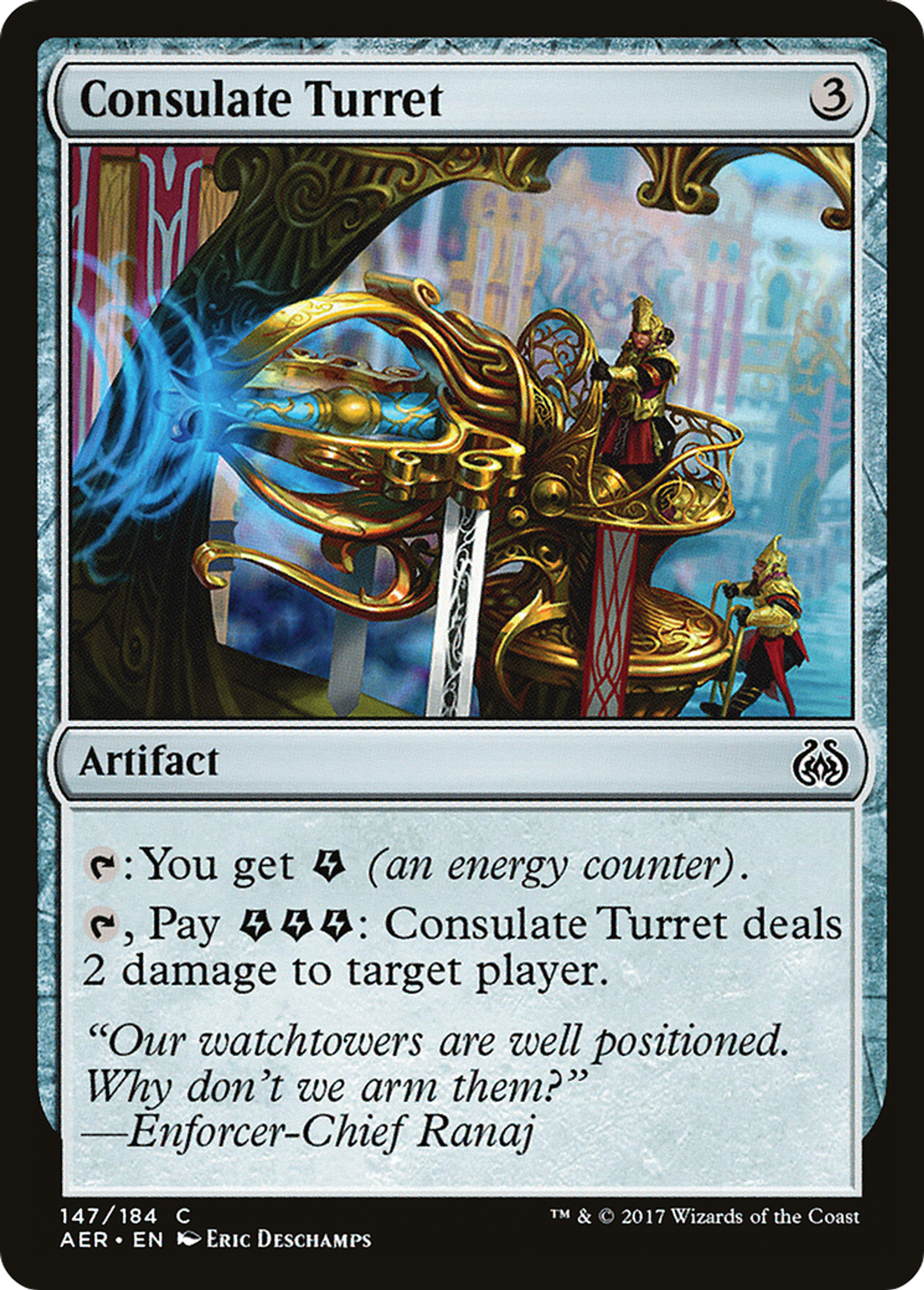 Consulate Turret — Aether Revolt — Magic: The Gathering