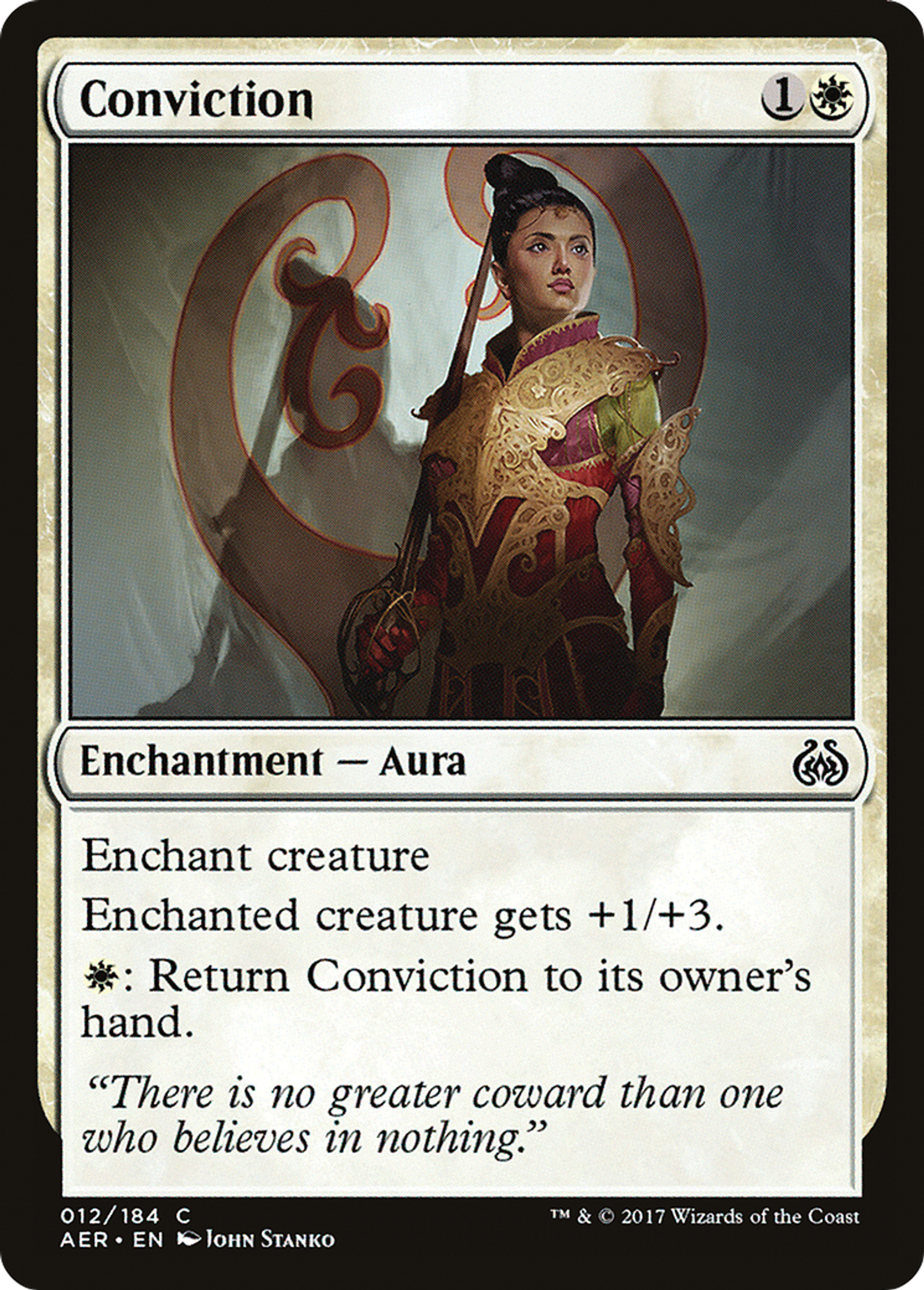 Conviction — Aether Revolt — Magic: The Gathering