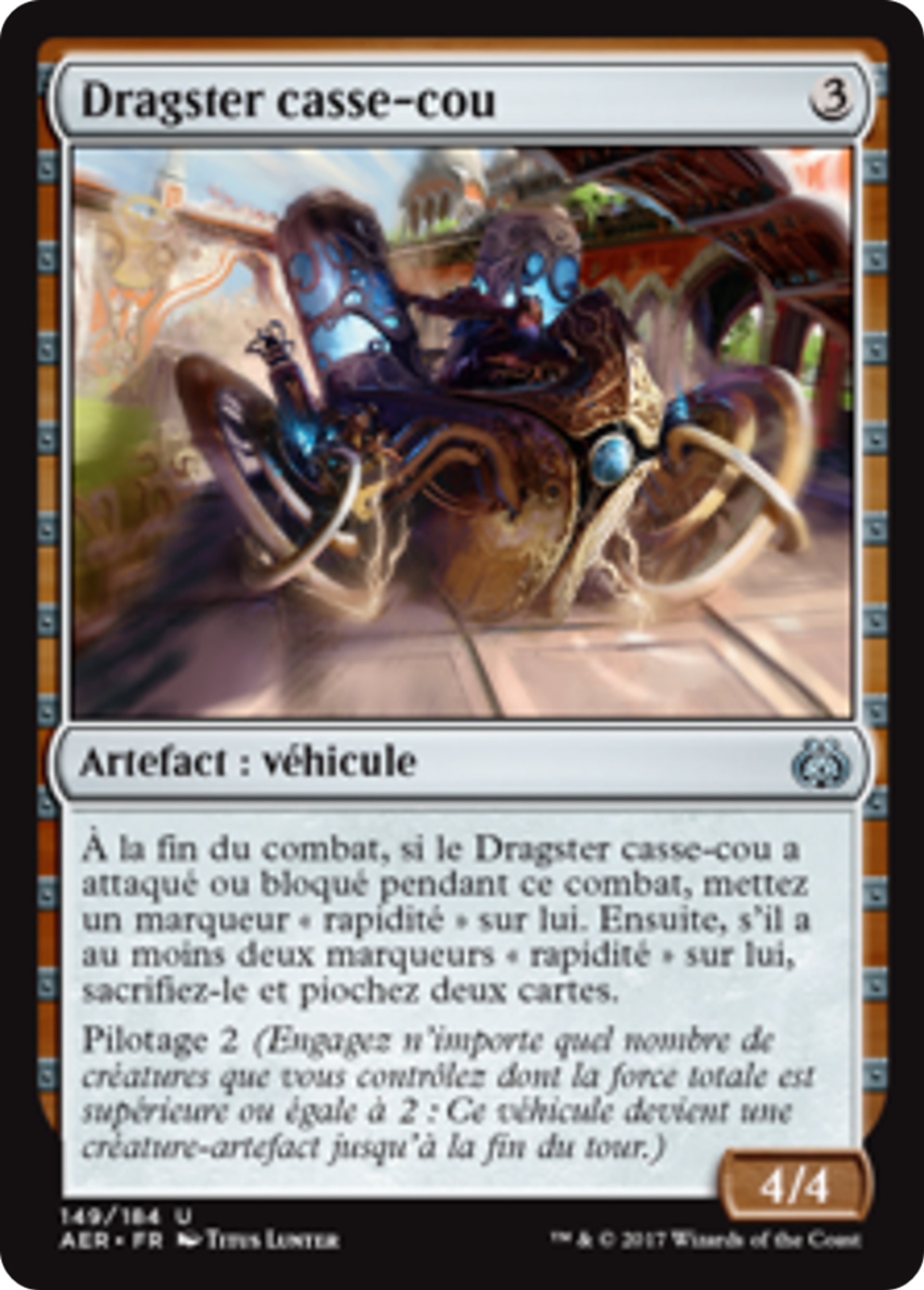 Dragster casse-cou — Aether Revolt — Magic: The Gathering