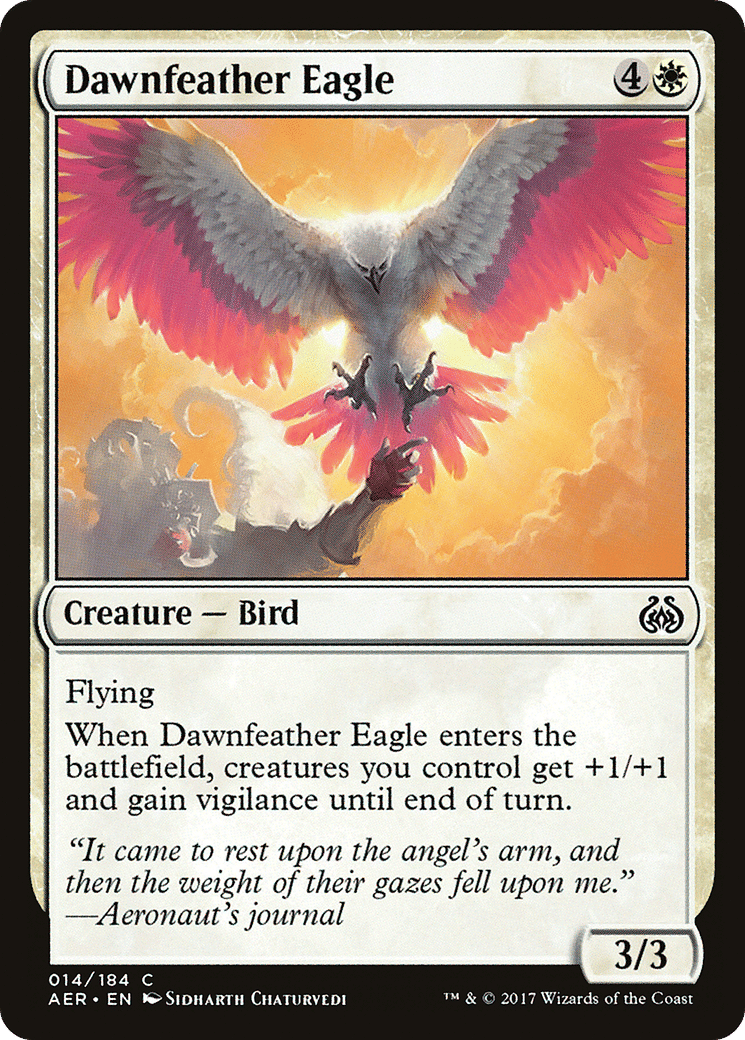 Dawnfeather Eagle — Aether Revolt — Magic: The Gathering