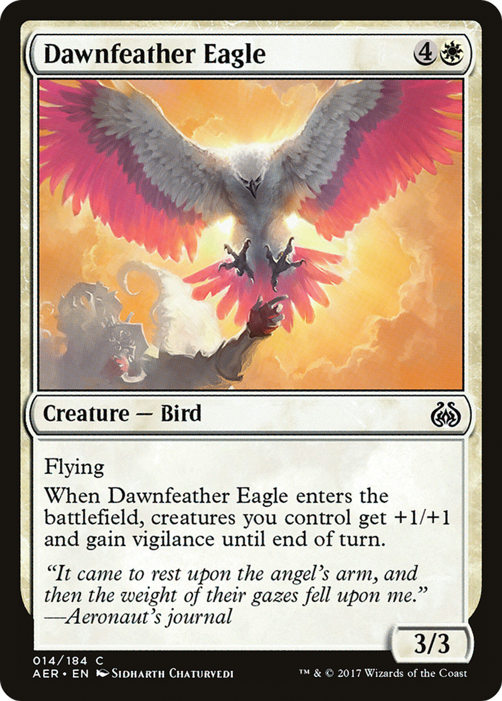 Dawnfeather Eagle — Aether Revolt — Magic: The Gathering