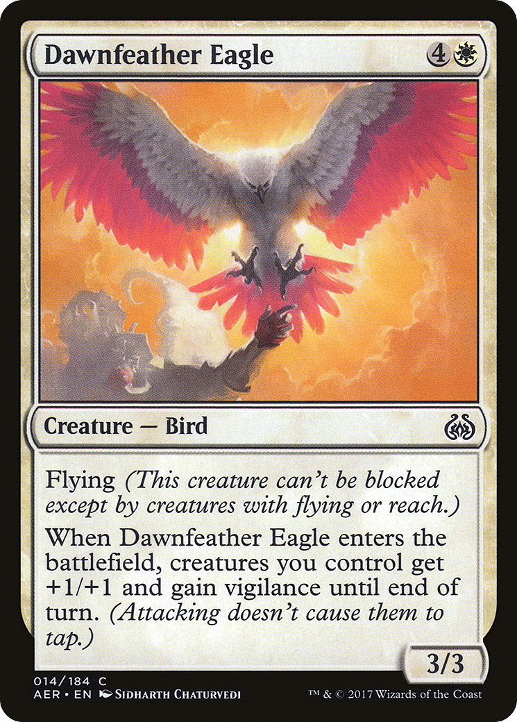 Dawnfeather Eagle — Aether Revolt — Magic: The Gathering