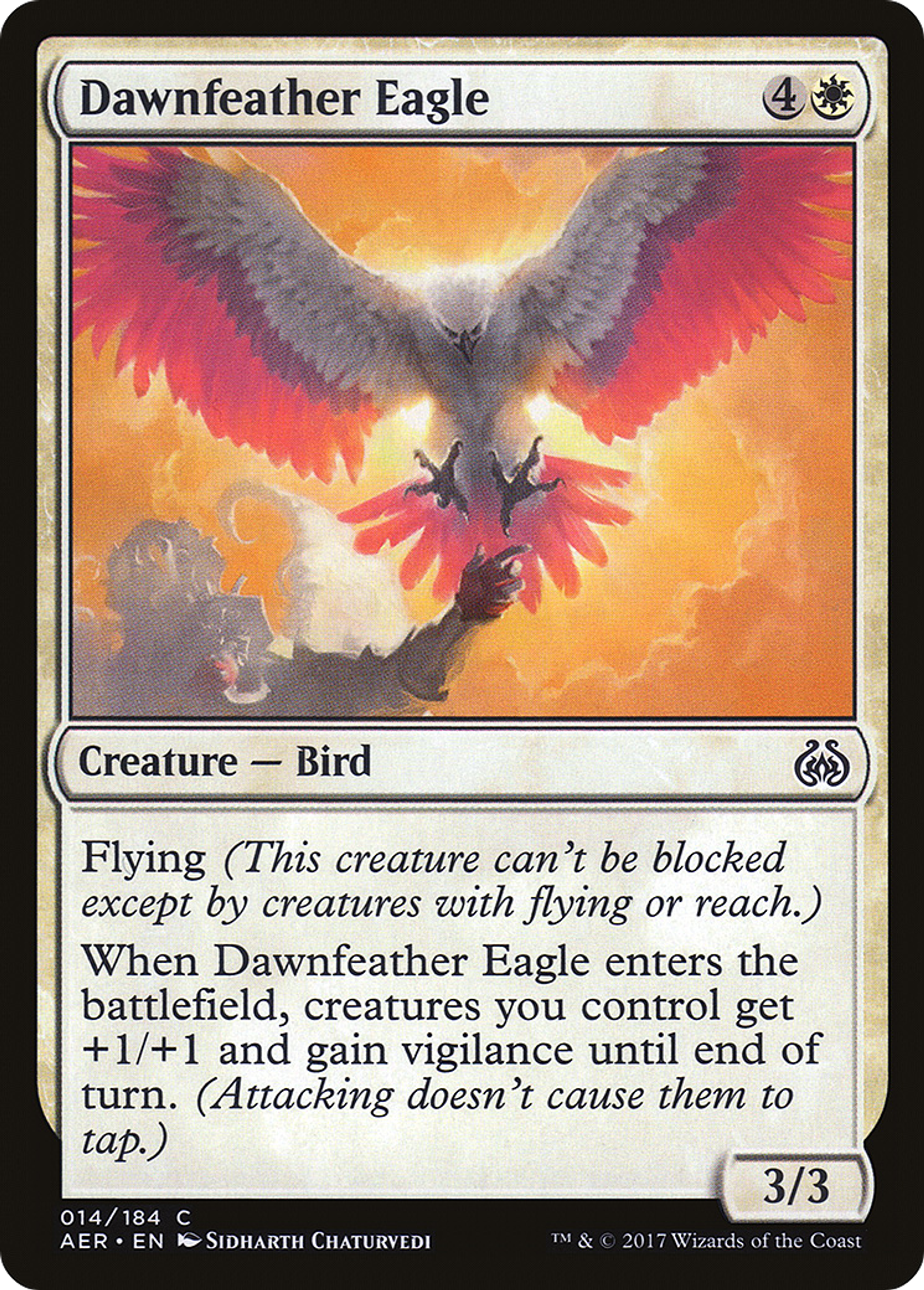 Dawnfeather Eagle — Aether Revolt — Magic: The Gathering