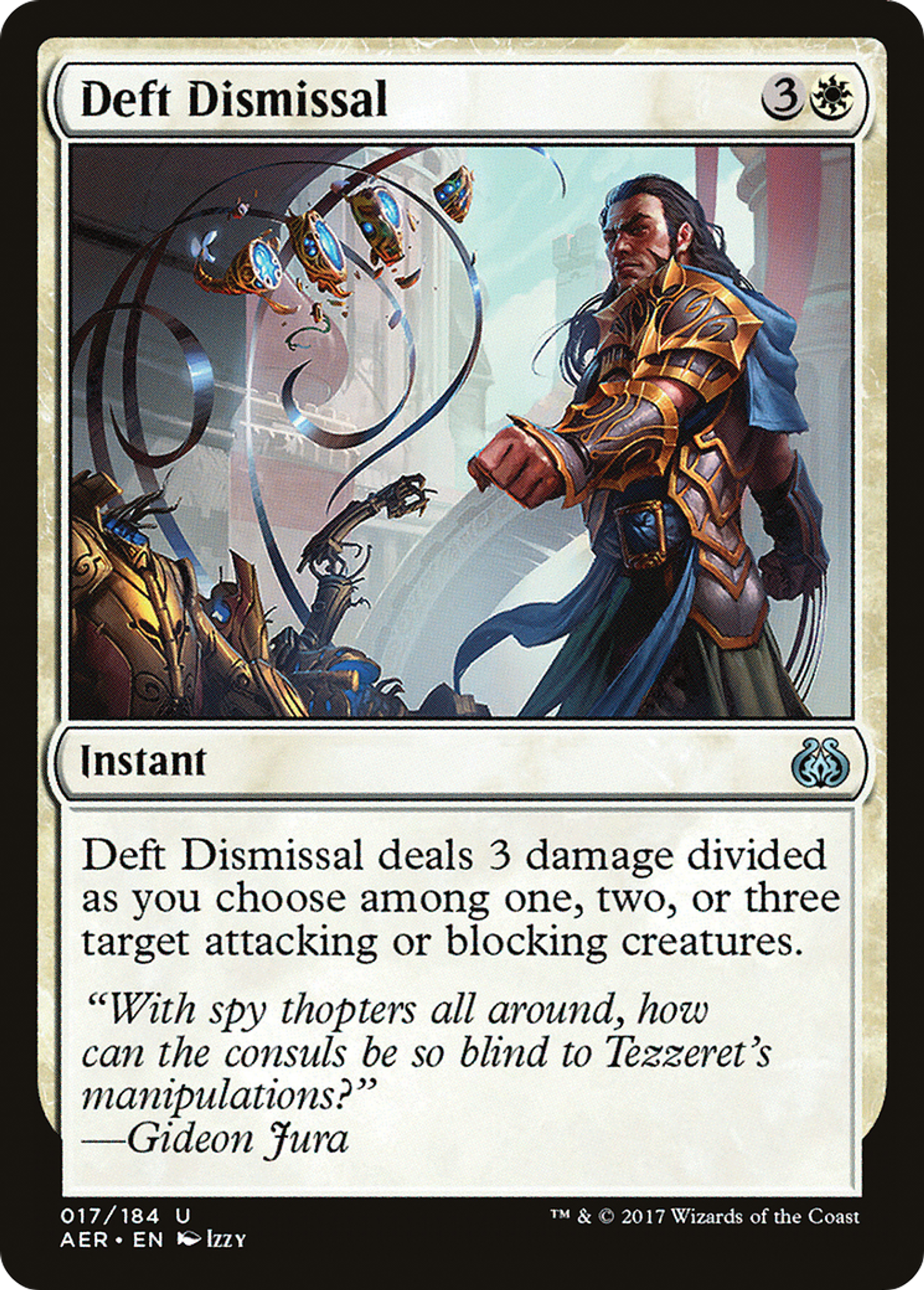 Deft Dismissal — Aether Revolt — Magic: The Gathering