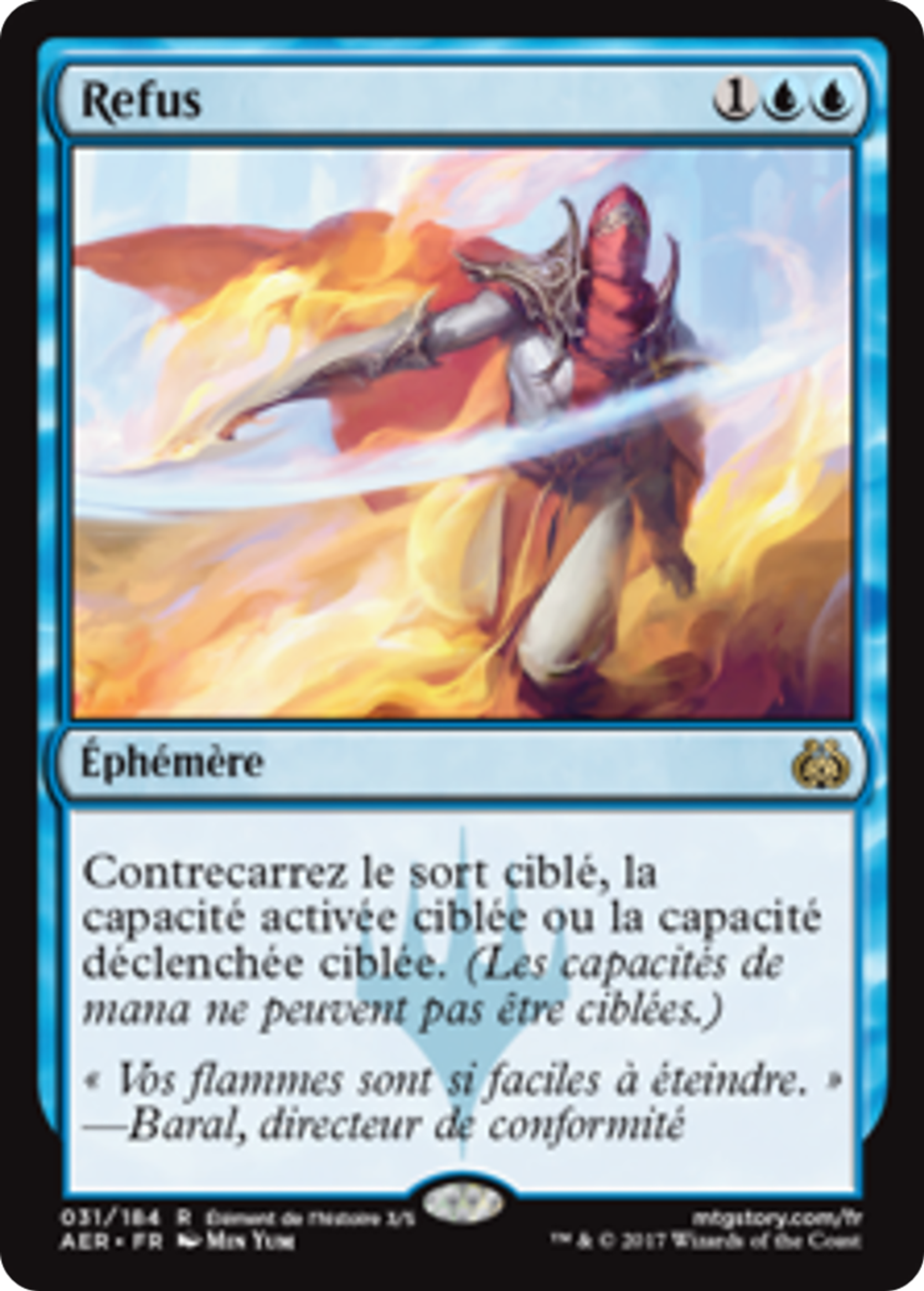 Refus — Aether Revolt — Magic: The Gathering
