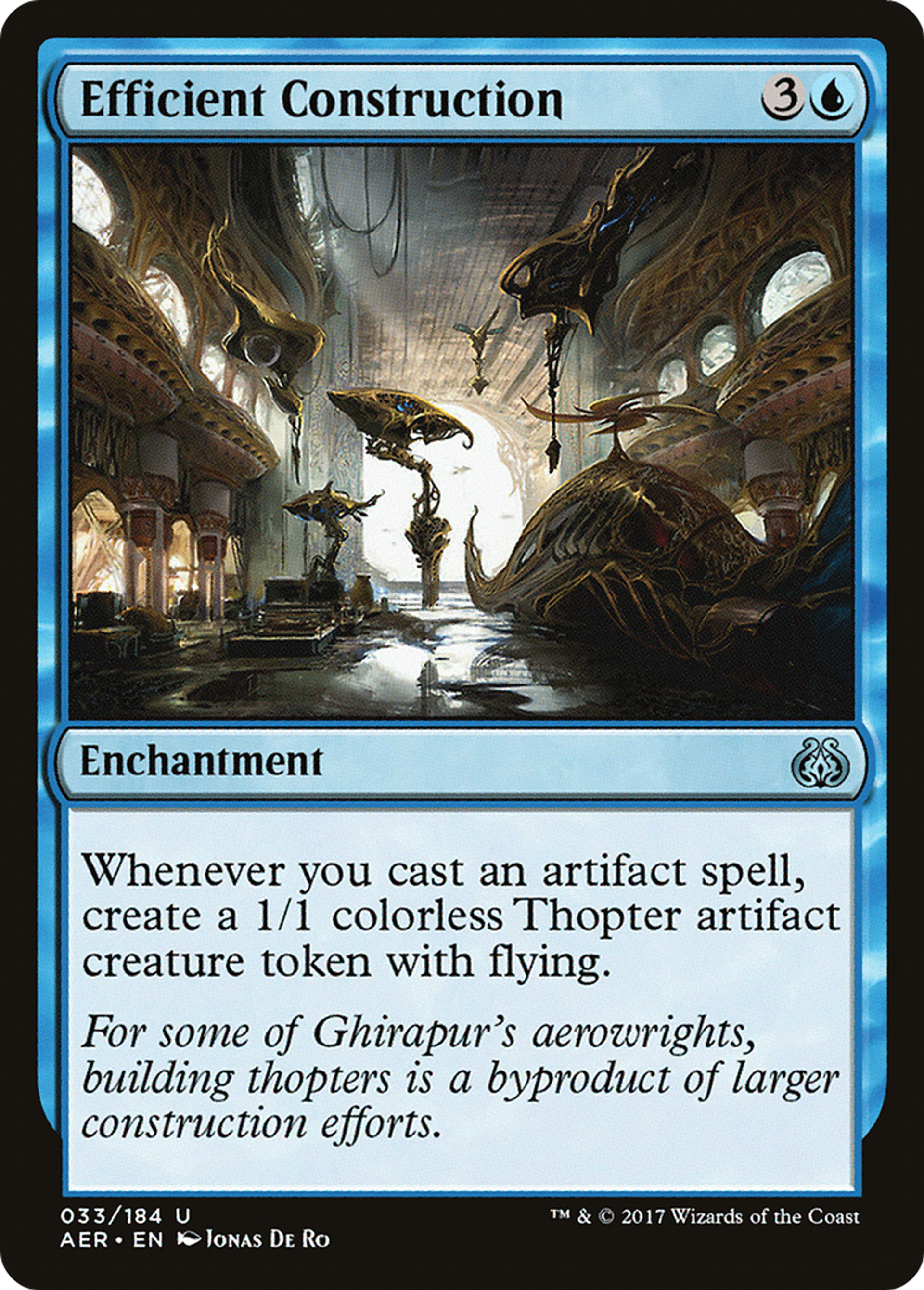 Efficient Construction — Aether Revolt — Magic: The Gathering