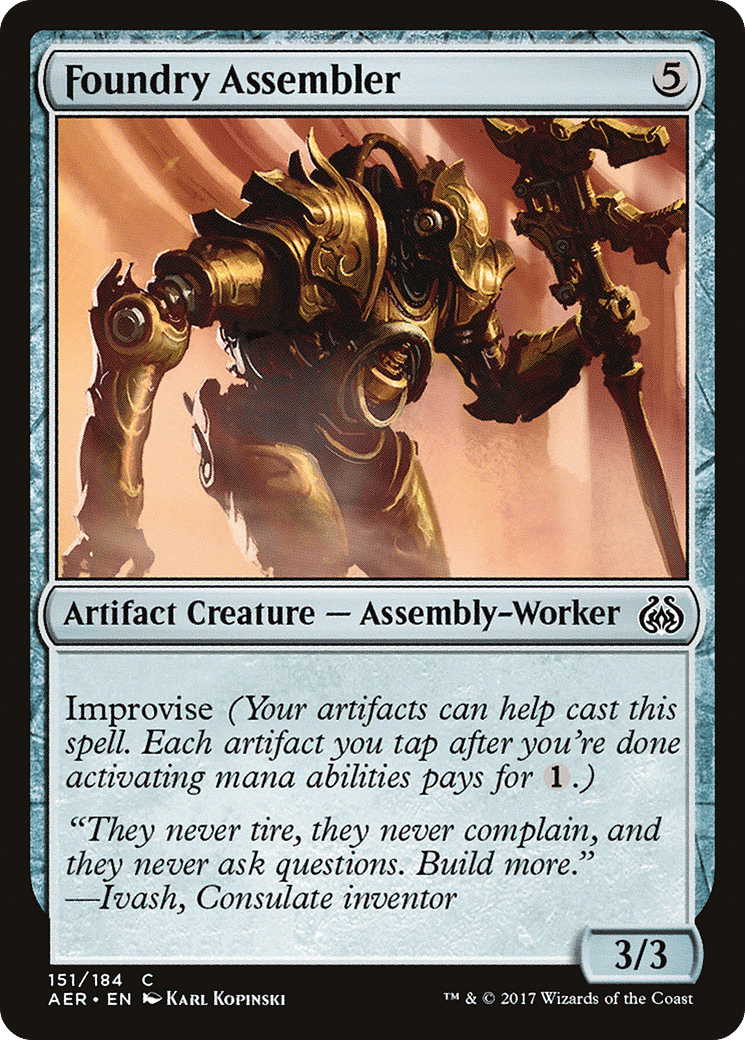 Foundry Assembler — Aether Revolt — Magic: The Gathering