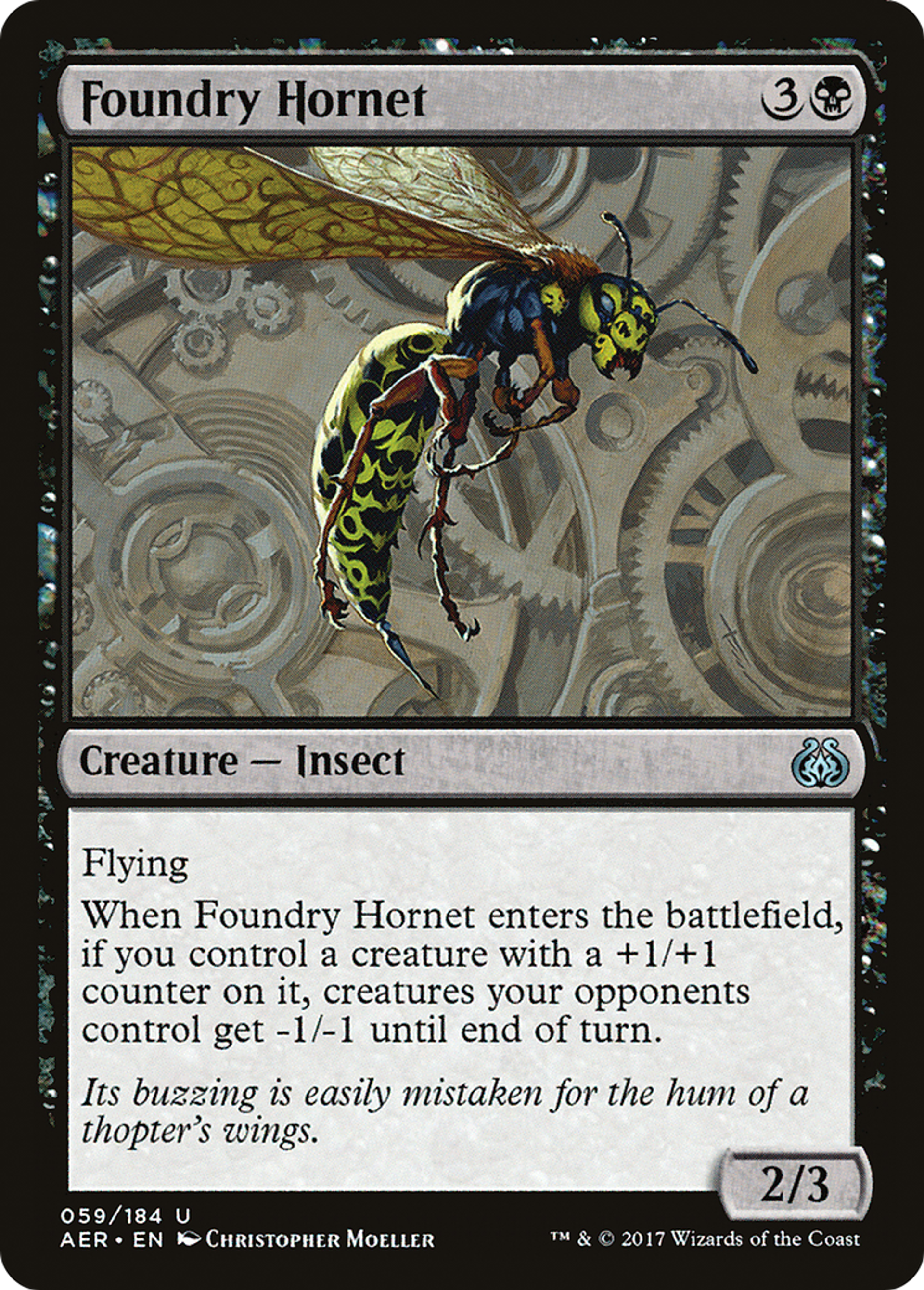 Foundry Hornet — Aether Revolt — Magic: The Gathering