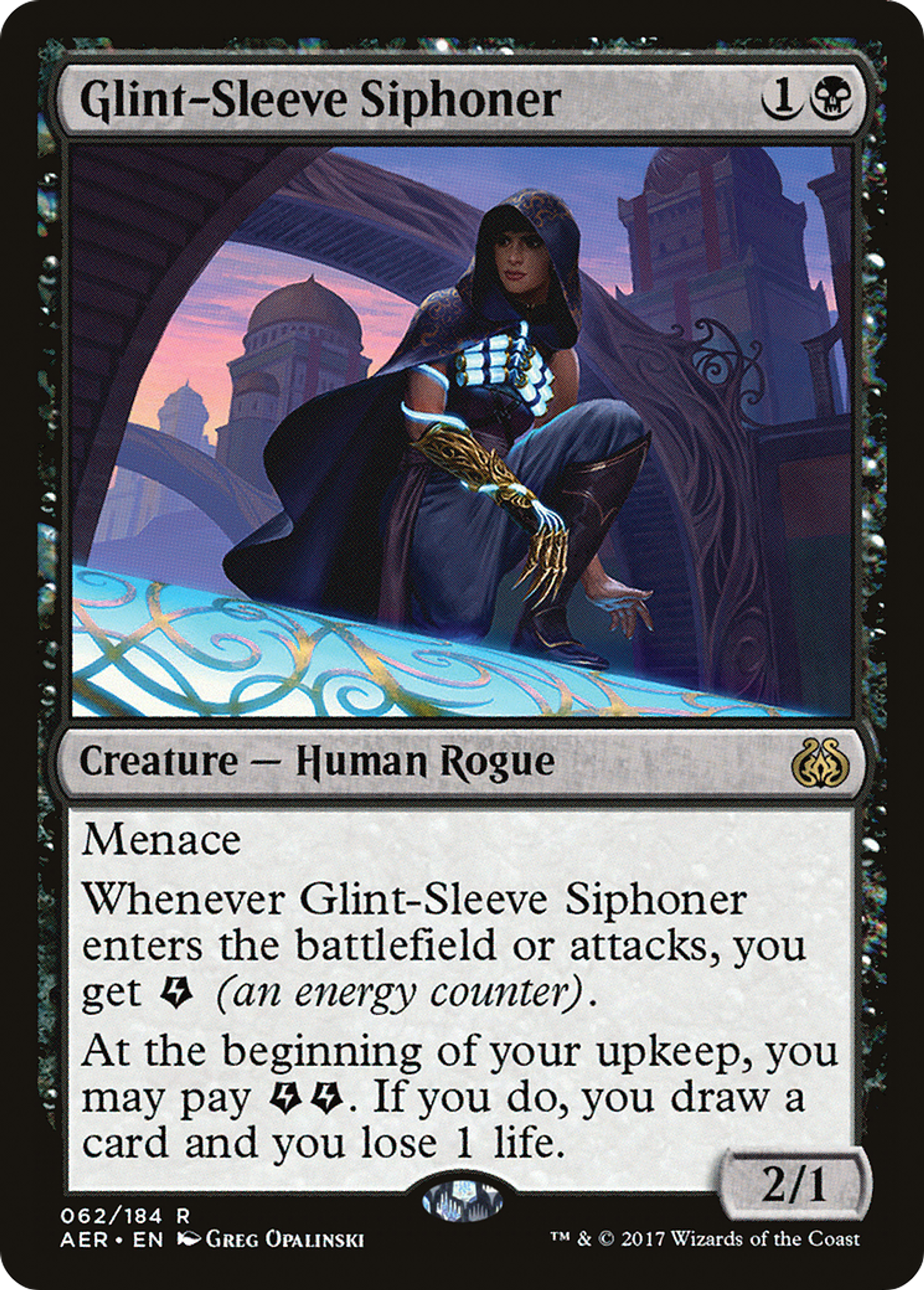 Siphonneuse de la Manche étincelante — Aether Revolt — Magic: The Gathering