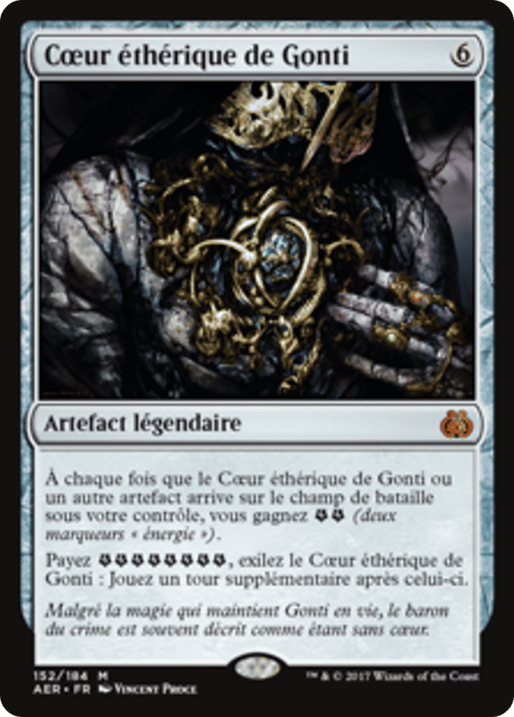 Cœur éthérique de Gonti — Aether Revolt — Magic: The Gathering
