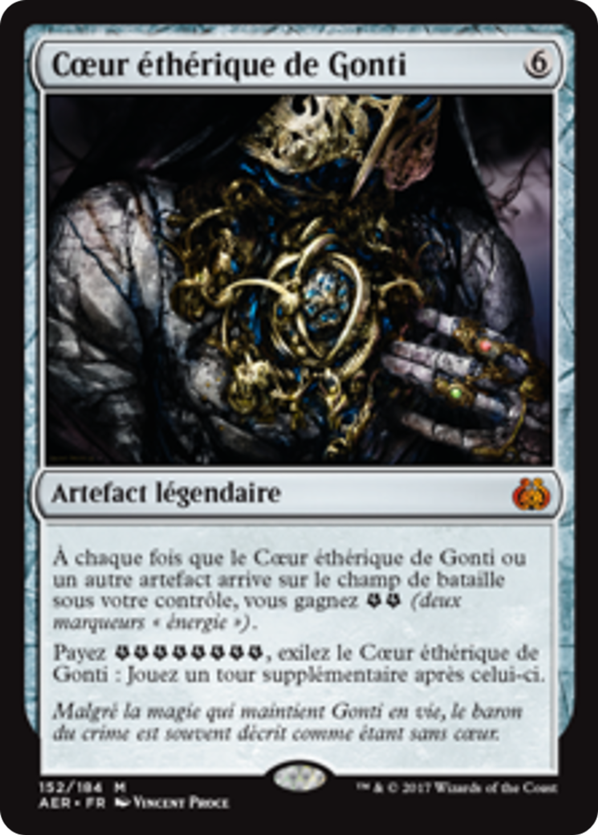 Cœur éthérique de Gonti — Aether Revolt — Magic: The Gathering