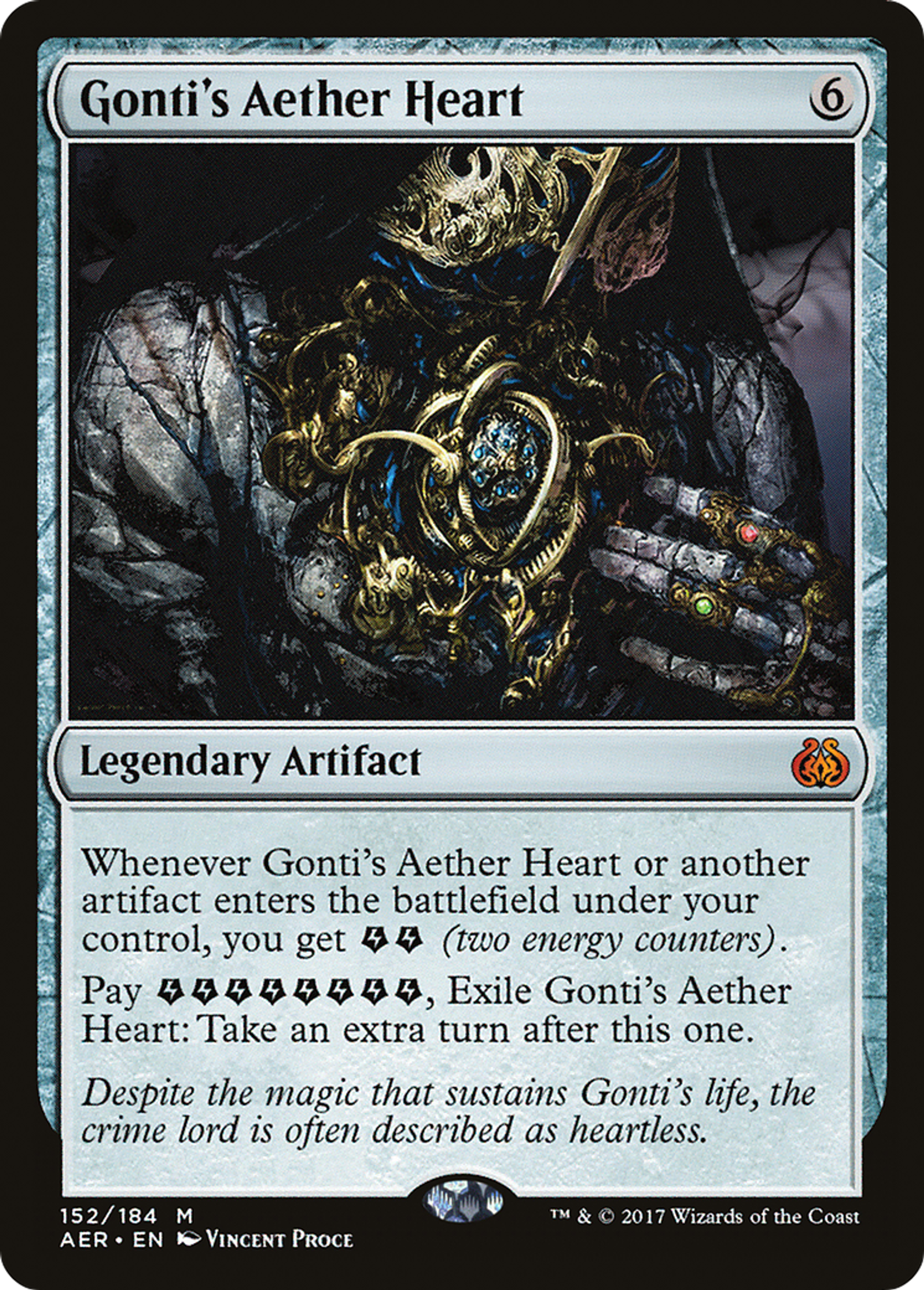 Gonti's Aether Heart — Aether Revolt — Magic: The Gathering