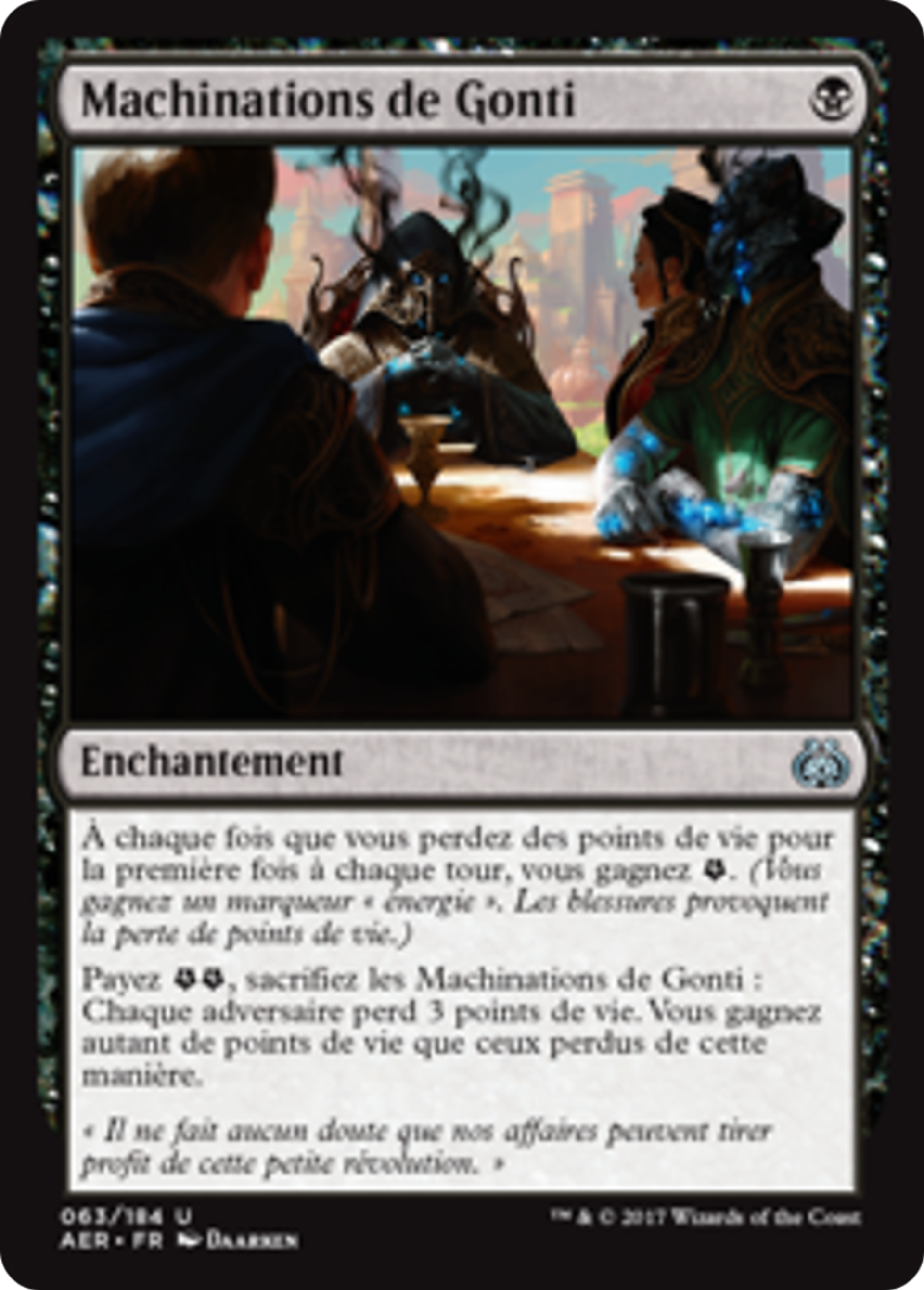 Machinations de Gonti — Aether Revolt — Magic: The Gathering