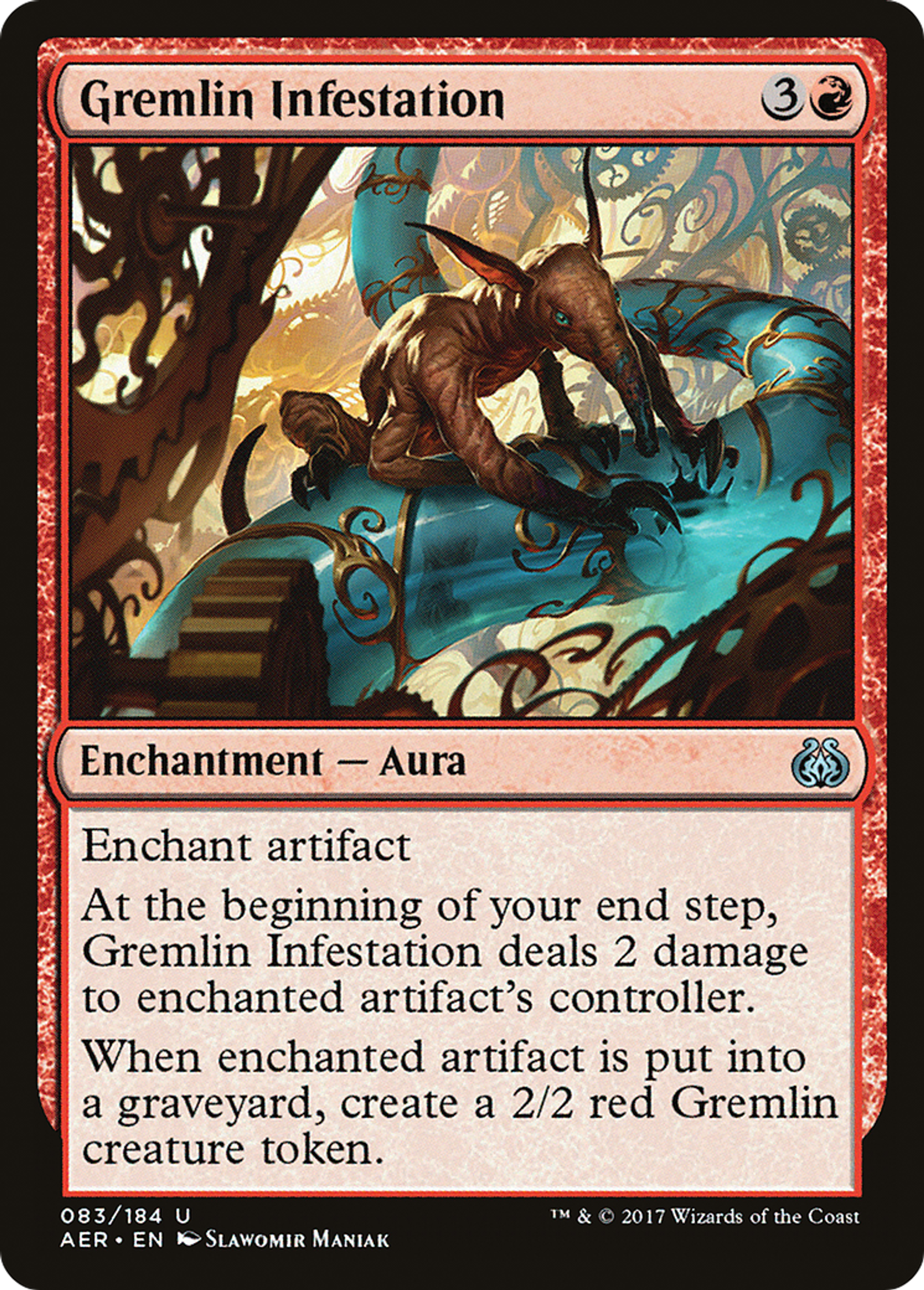 Gremlin Infestation — Aether Revolt — Magic: The Gathering