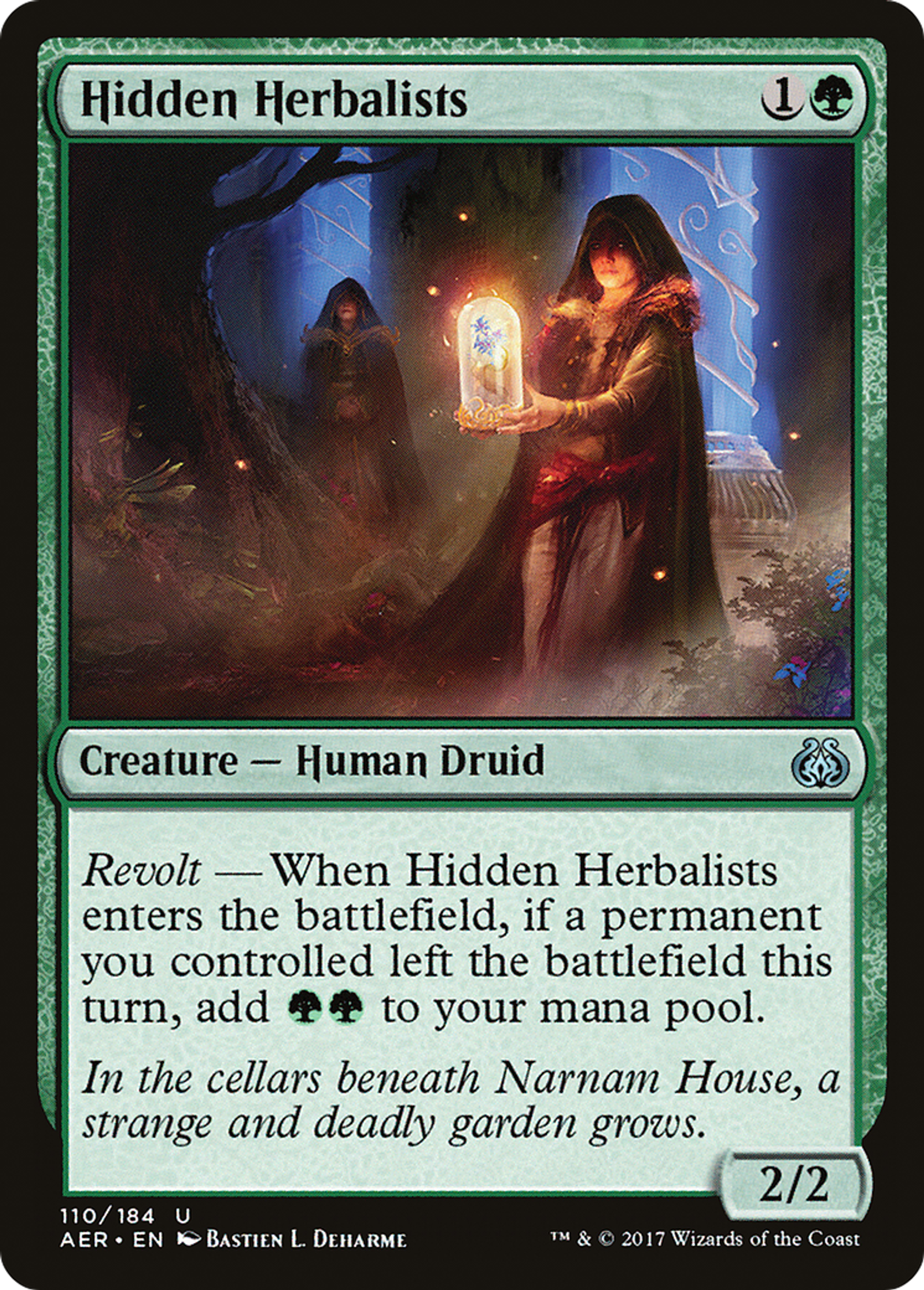 Hidden Herbalists — Aether Revolt — Magic: The Gathering