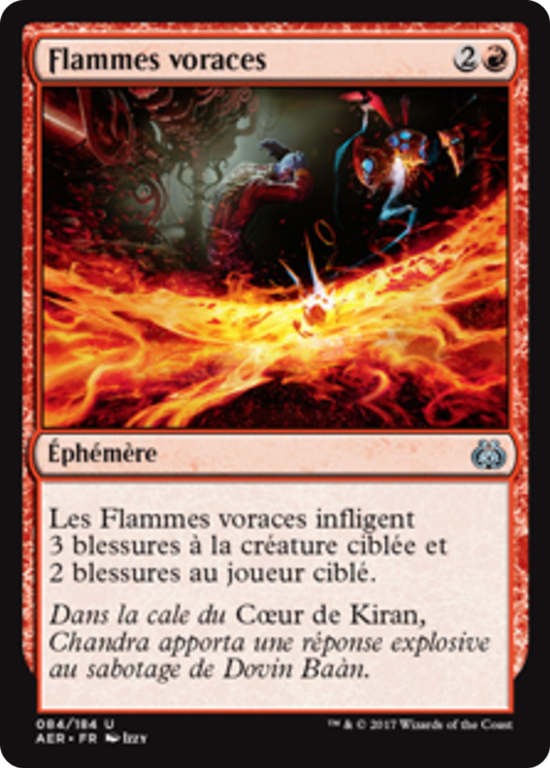 Flammes voraces — Aether Revolt — Magic: The Gathering