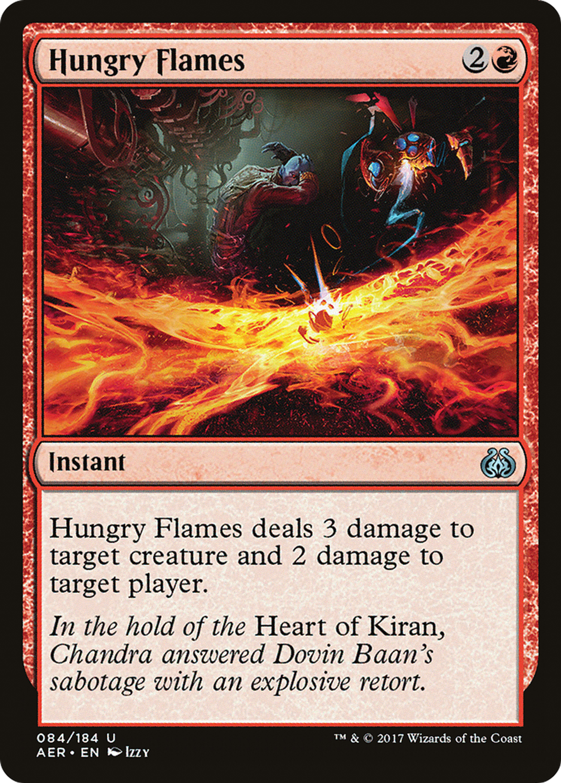Hungry Flames — Aether Revolt — Magic: The Gathering