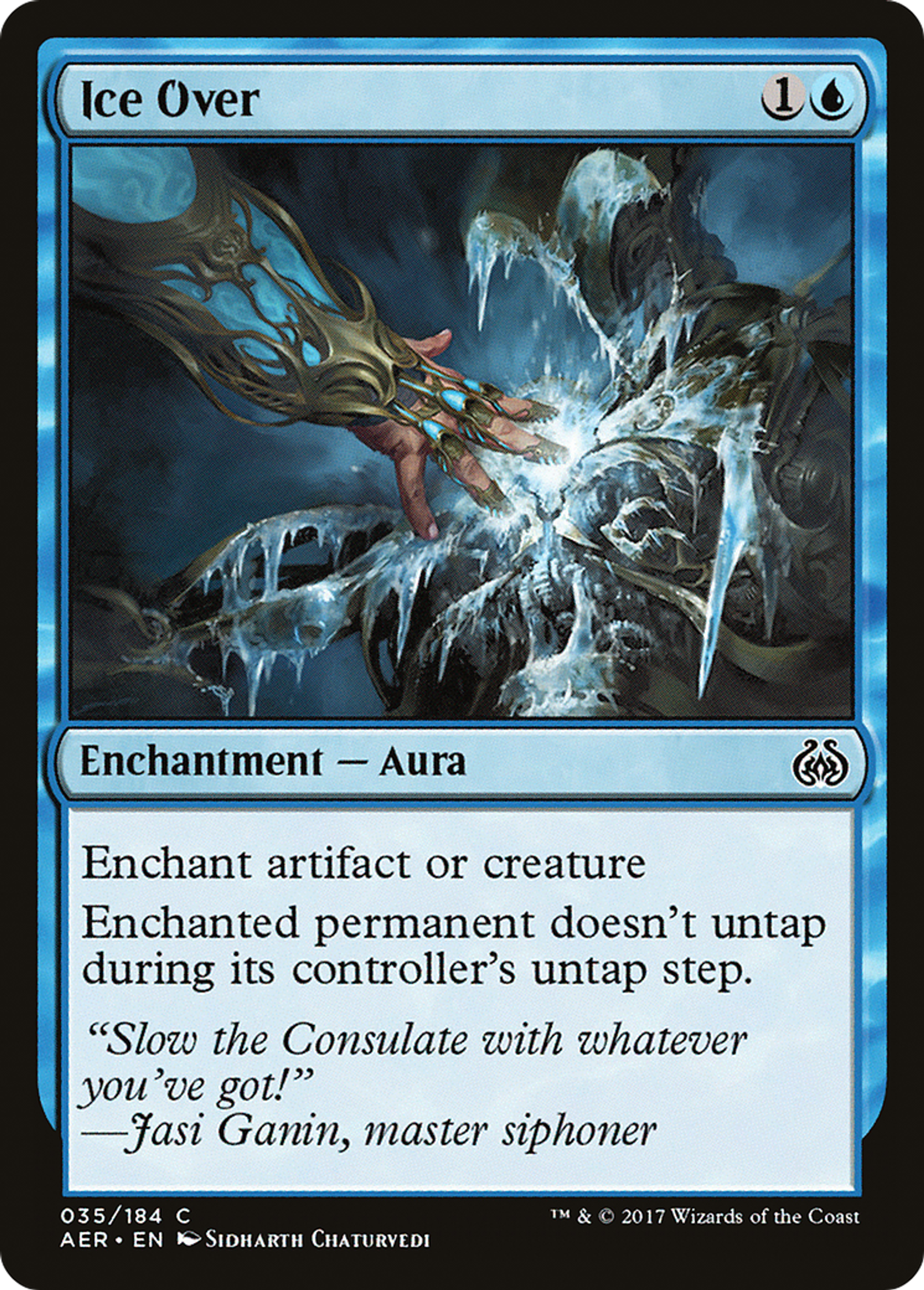 Ice Over — Aether Revolt — Magic: The Gathering