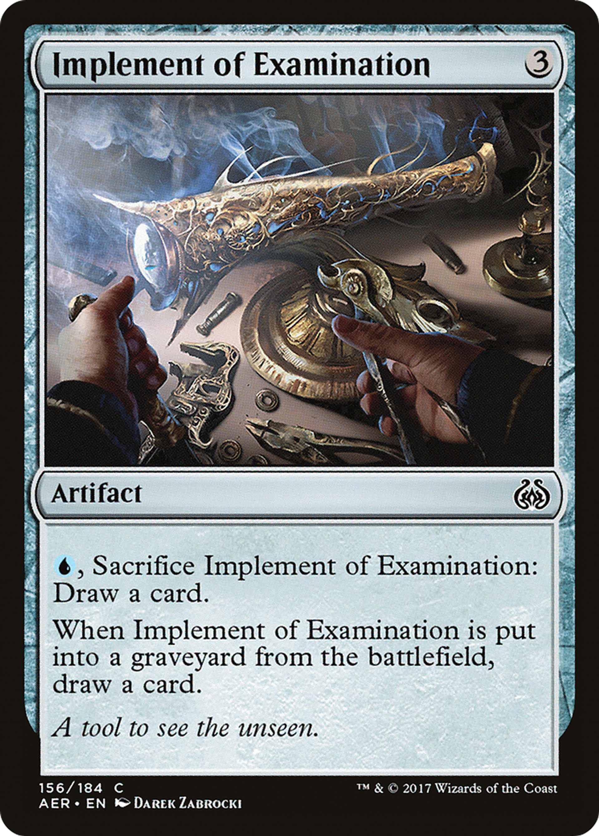 Implement of Examination — Aether Revolt — Magic: The Gathering