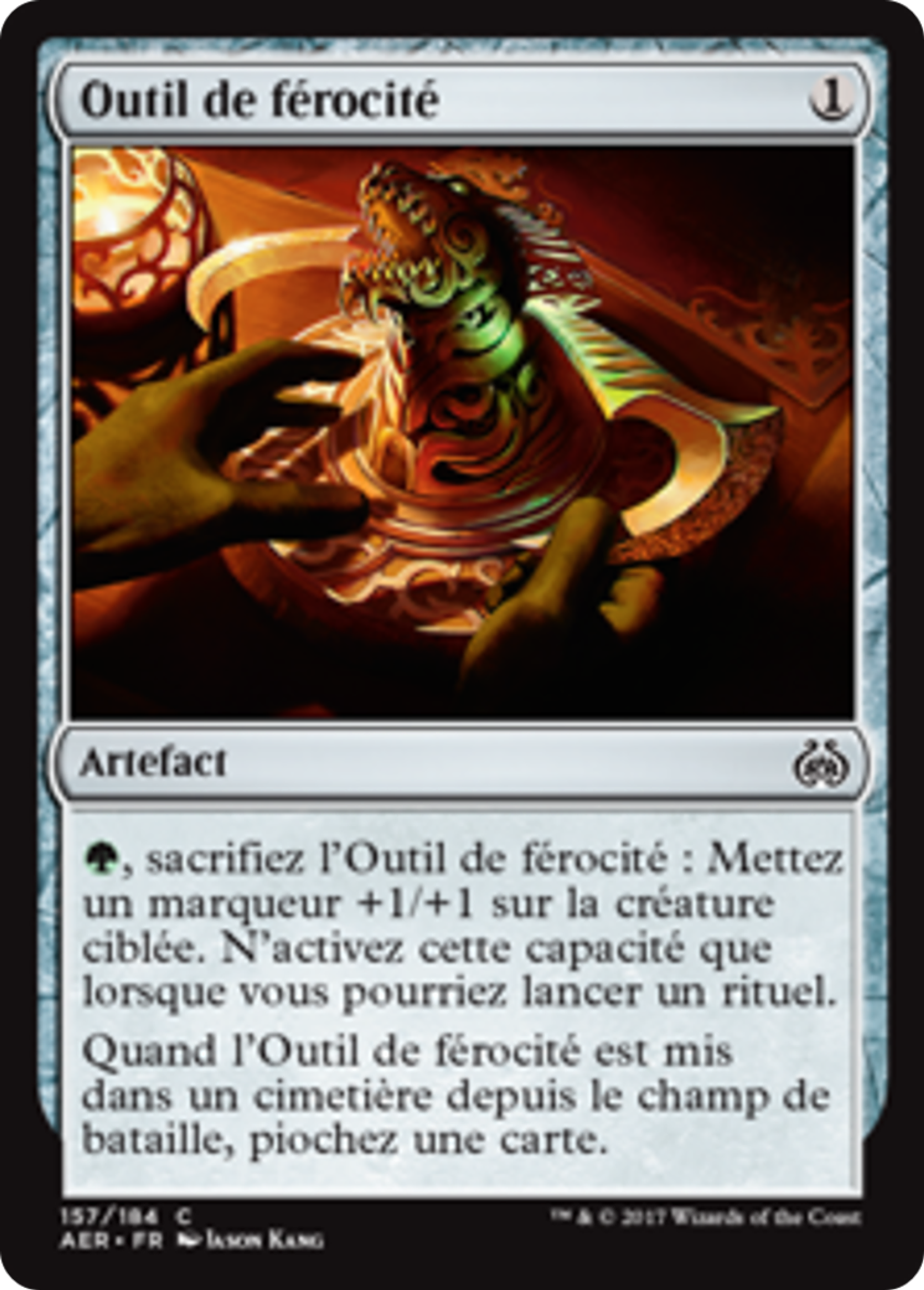 Outil de férocité — Aether Revolt — Magic: The Gathering